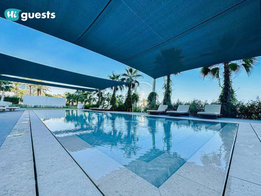 Higuests - Beachside Oasis Stylish 2br In La Vie Dubai