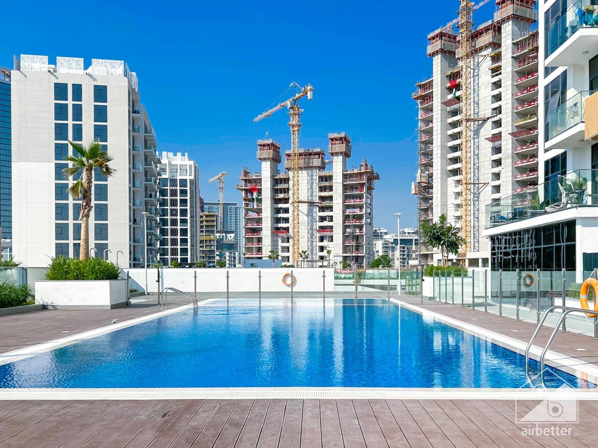 Urban Charm With Balcony In Riviera * Dubai
