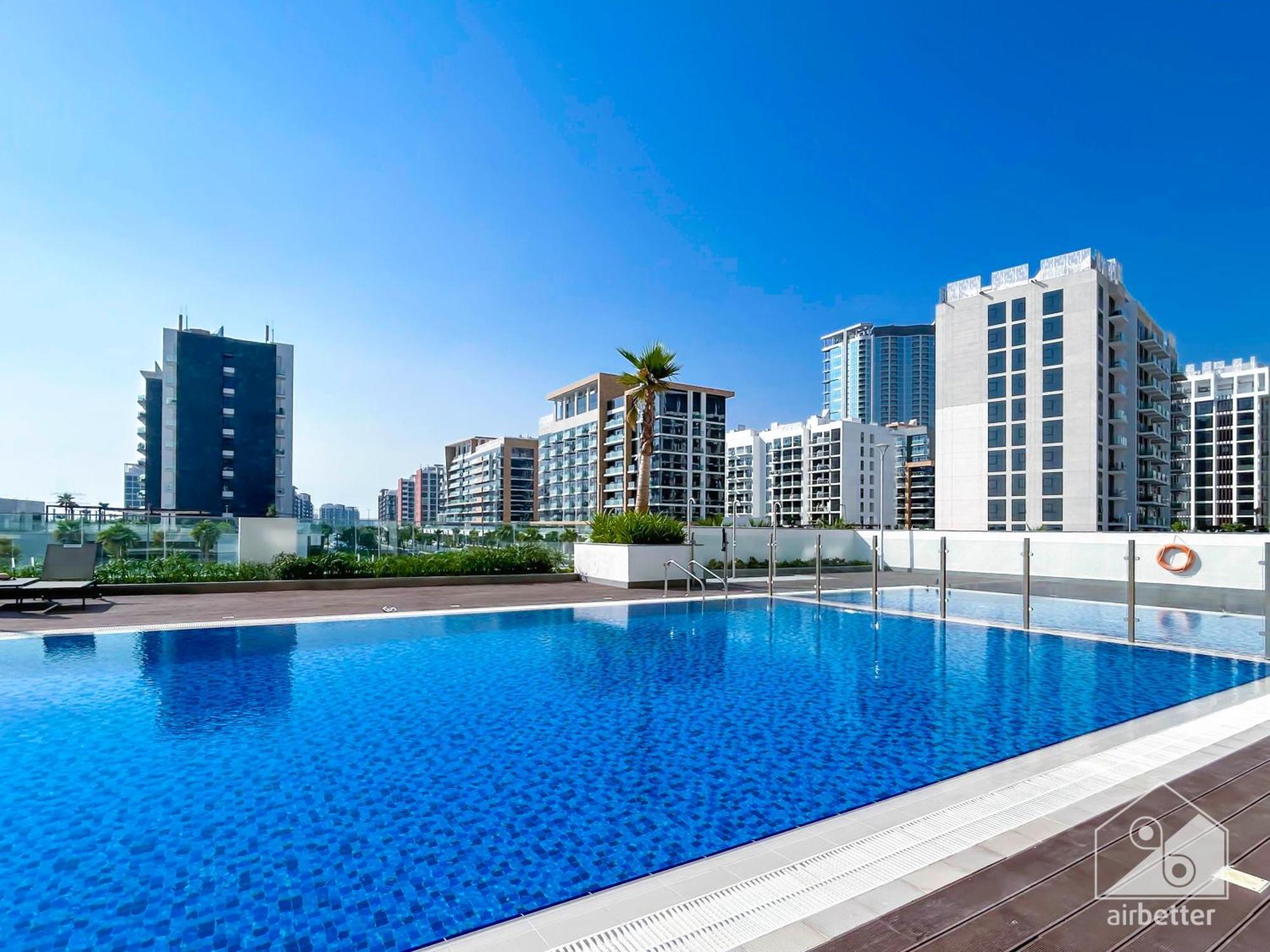 Apartment Urban Charm With Balcony In Riviera Dubai