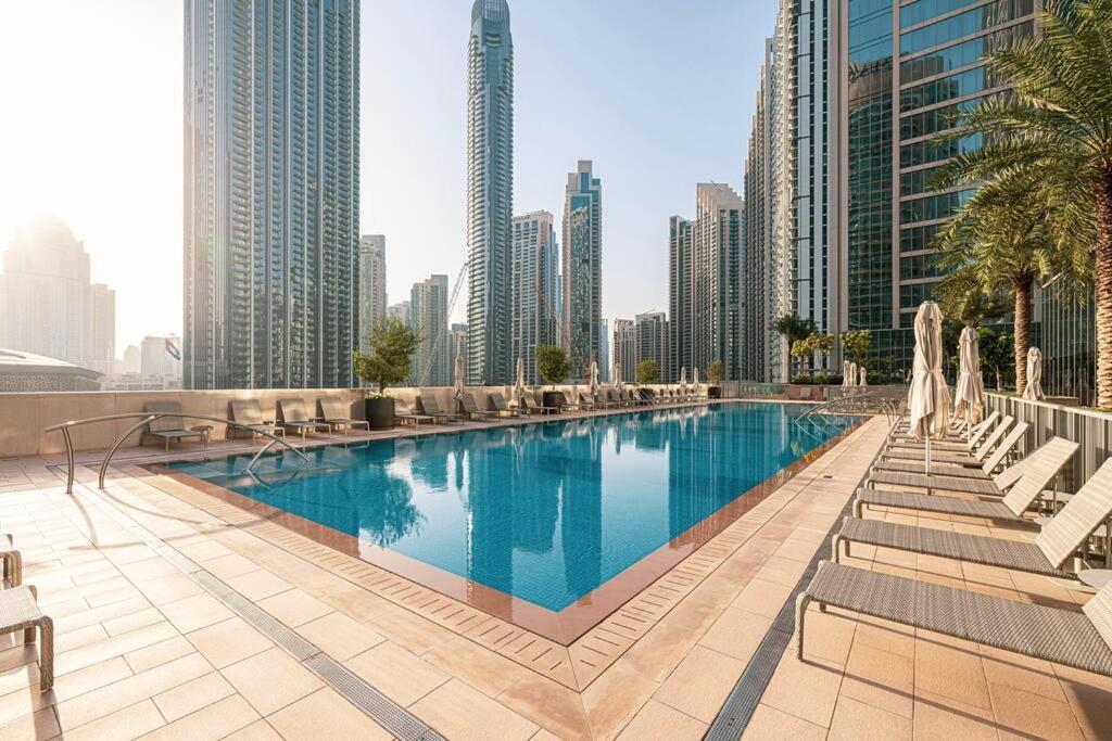 Daire Downtown Sky High Luxury I And Sea Views I Opp Mall Burj Khalifa *