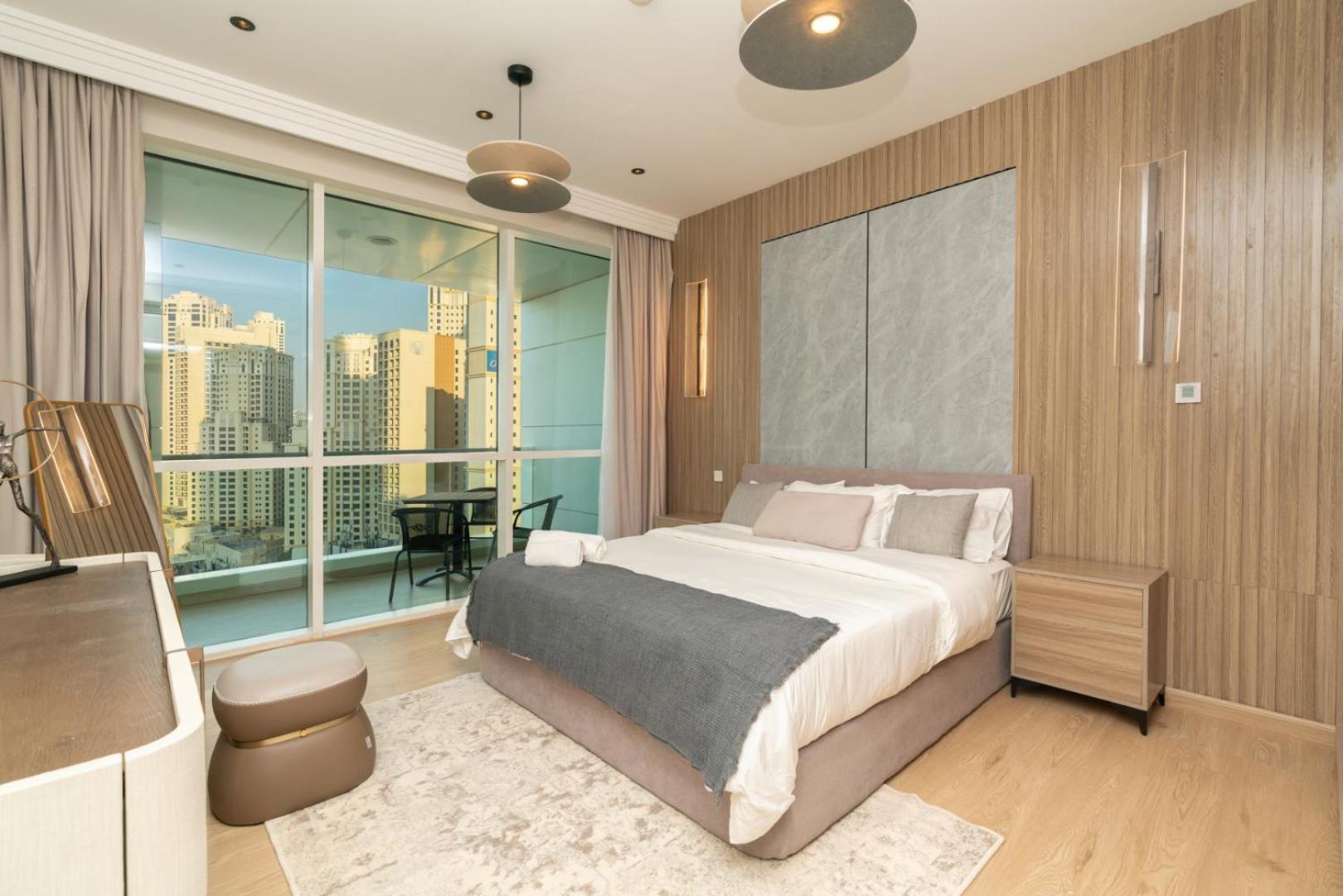 Apartment Private Access - Stunning Sea View - Perfect Location At Jbr *