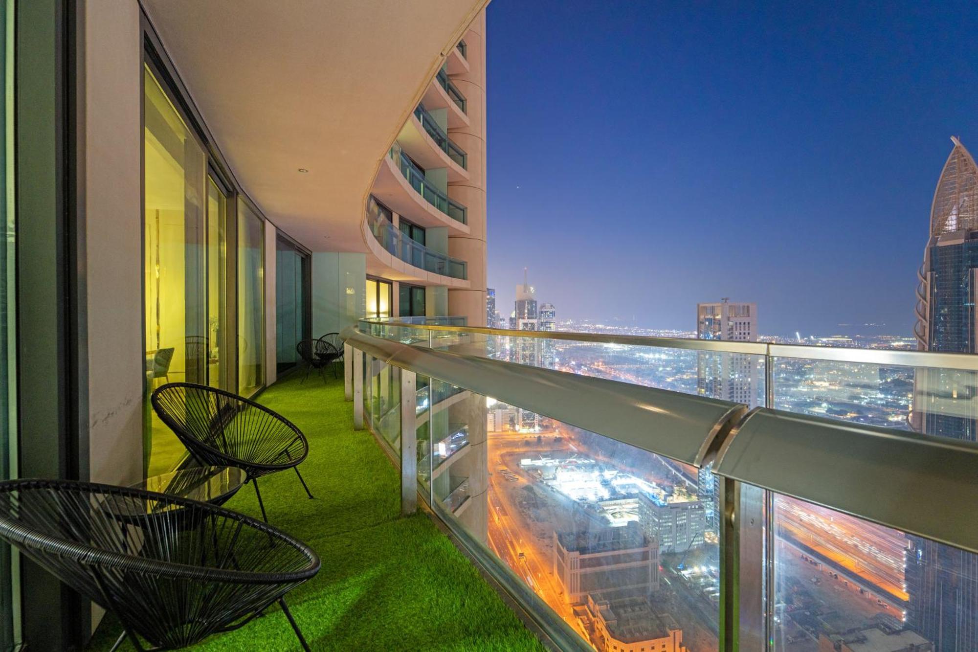 First Class 2br With Full Skyline & Sea View Apartamento Dubai