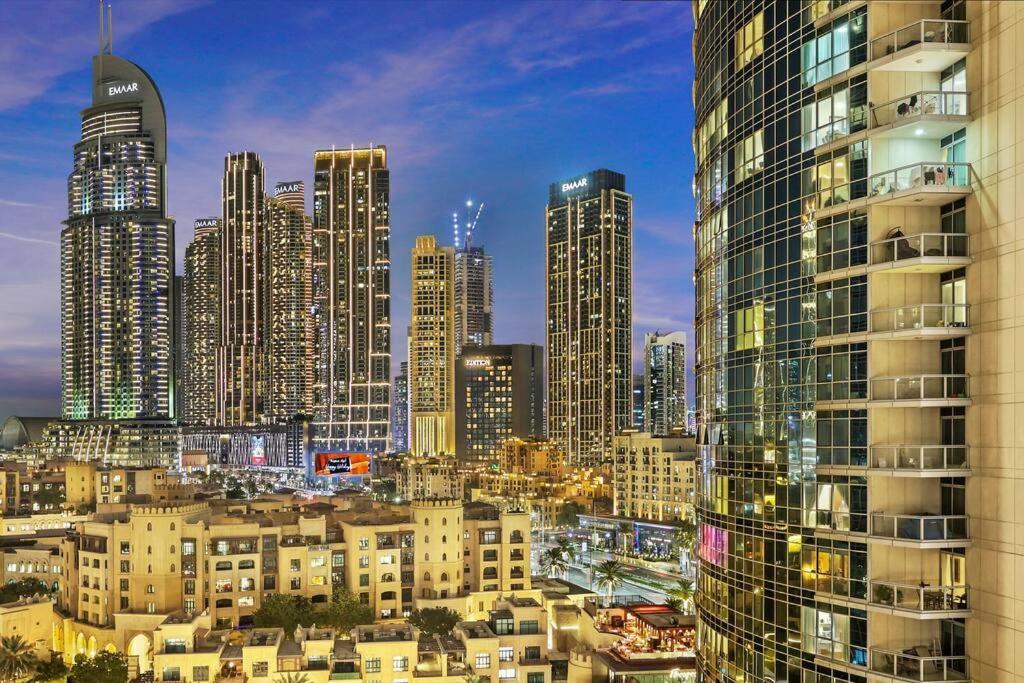 Walk To Burj Khalifa From This 2Br With Skyline Balcony View
