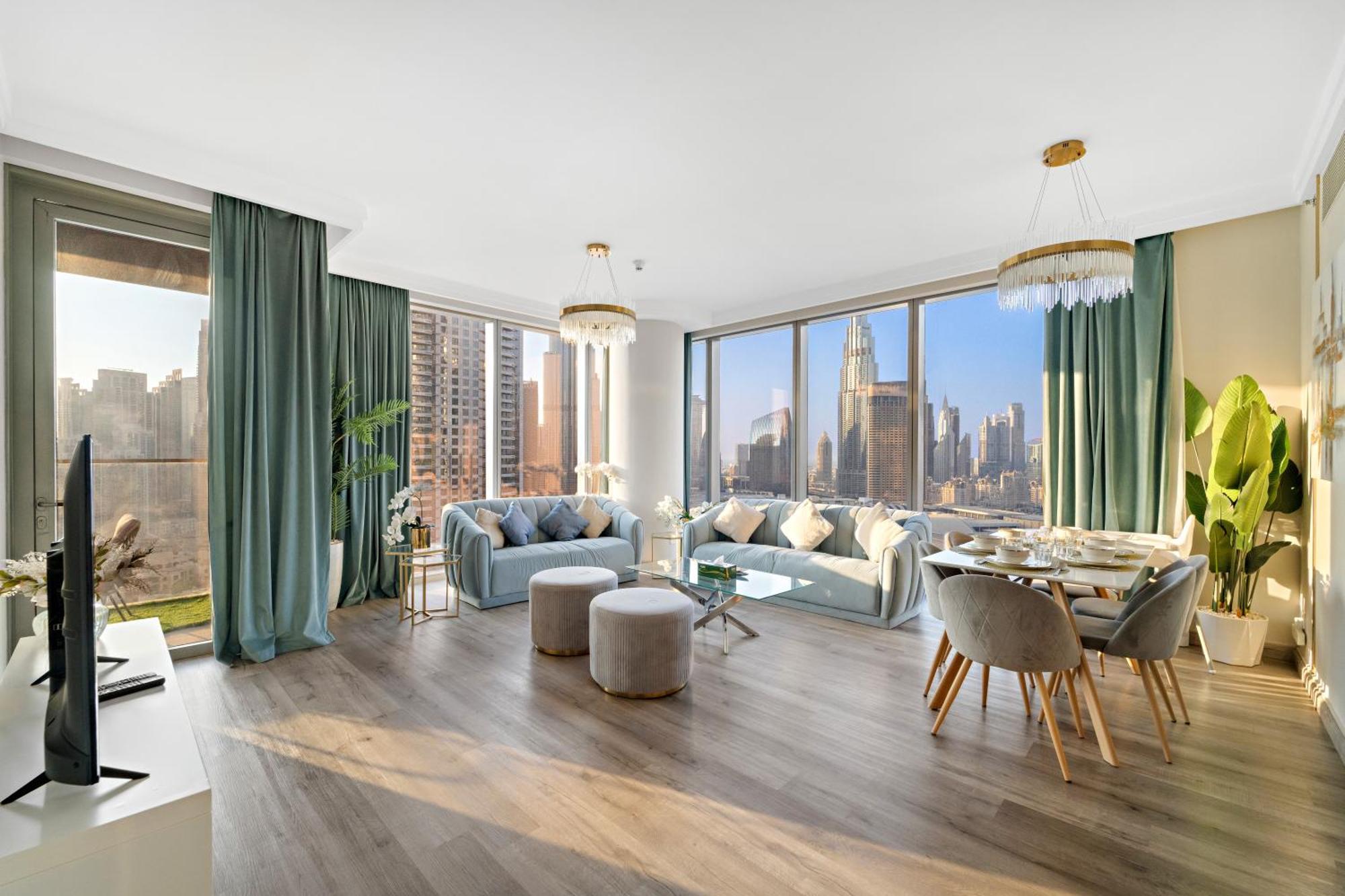 First Class 2br With Full Burj Khalifa And Fountain View *