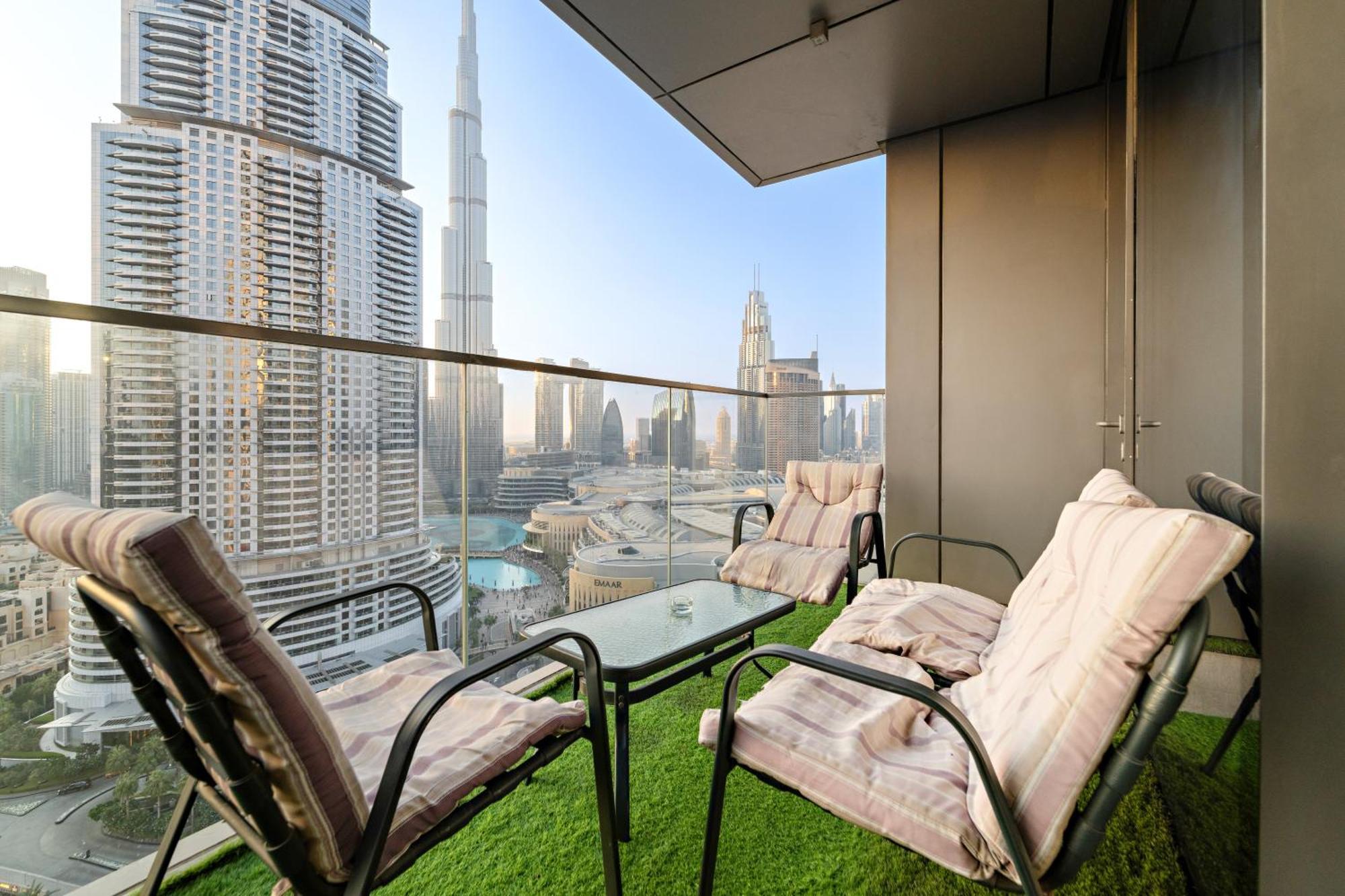 First Class 2br With Full Burj Khalifa And Fountain View Apartment Dubai