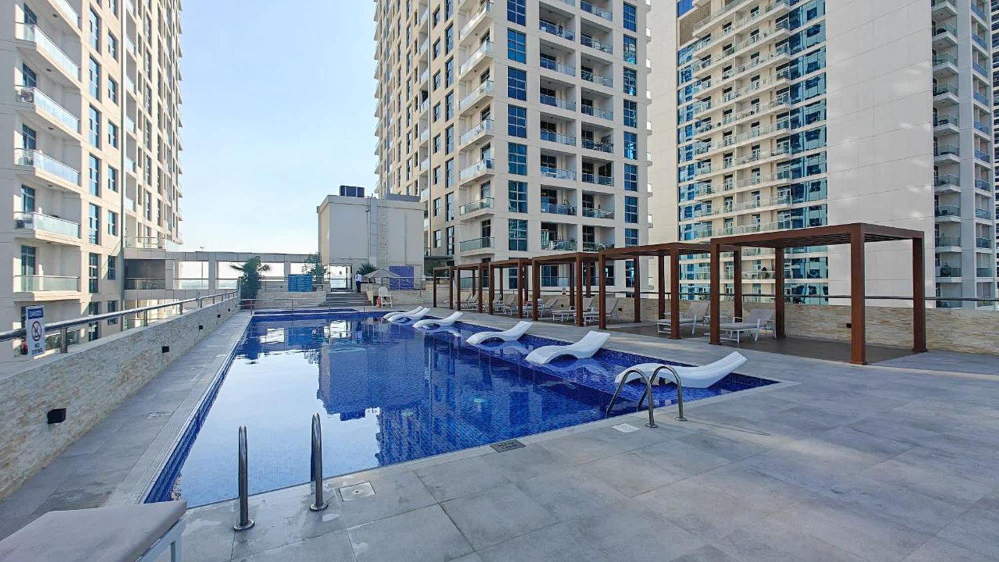 Apartment Spacious 2-bedroom With Marina Views In Dec Tower 2 Dubai