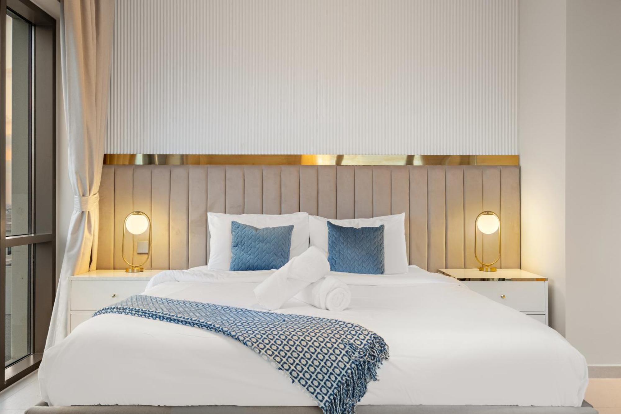 Deluxe 2br In Creek Harbour With Private Beach Access Daire Dubai