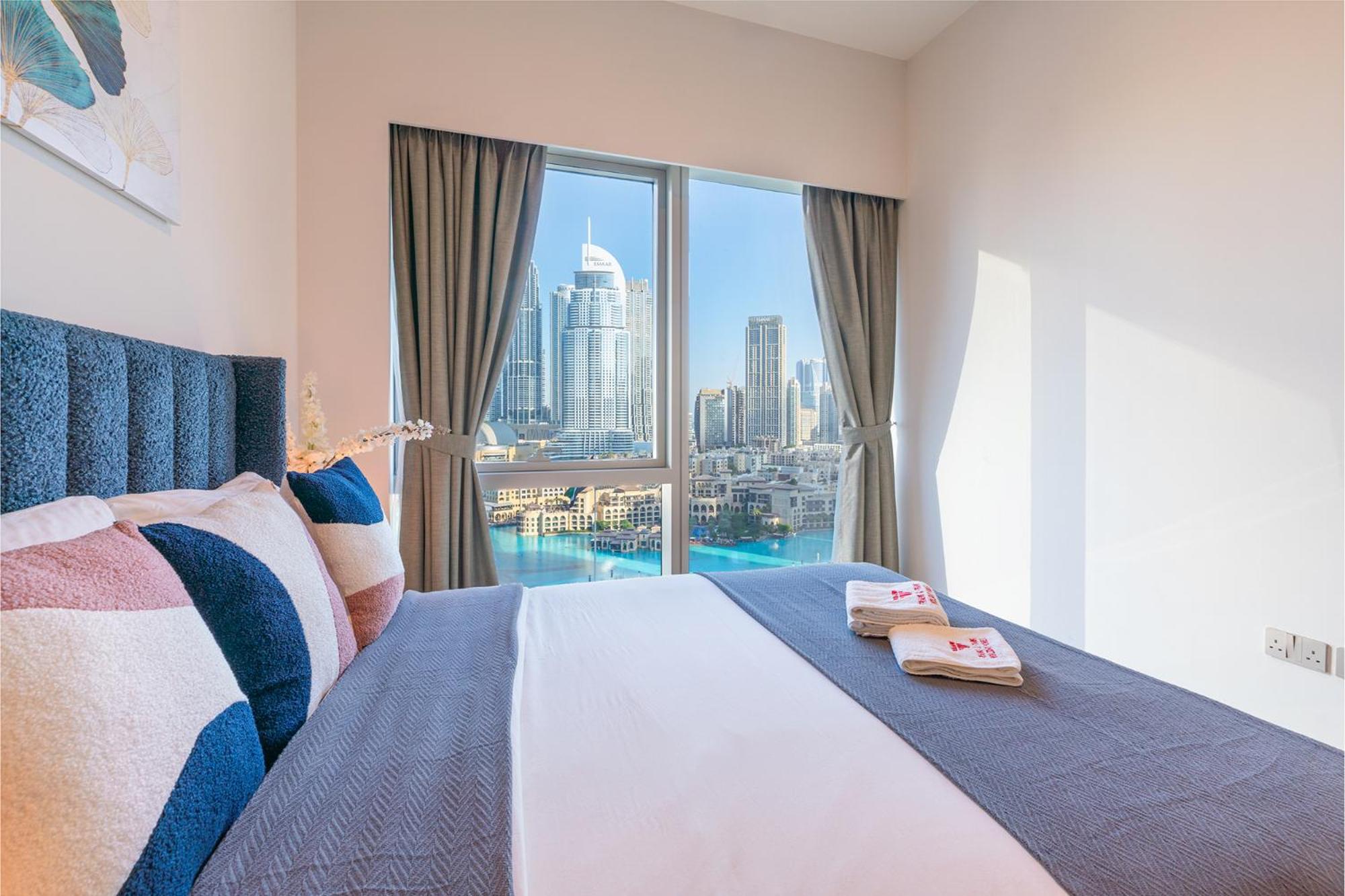 Apartment Unmatched Burj Khalifa & Fountain Show View-amazing For New Years-1701