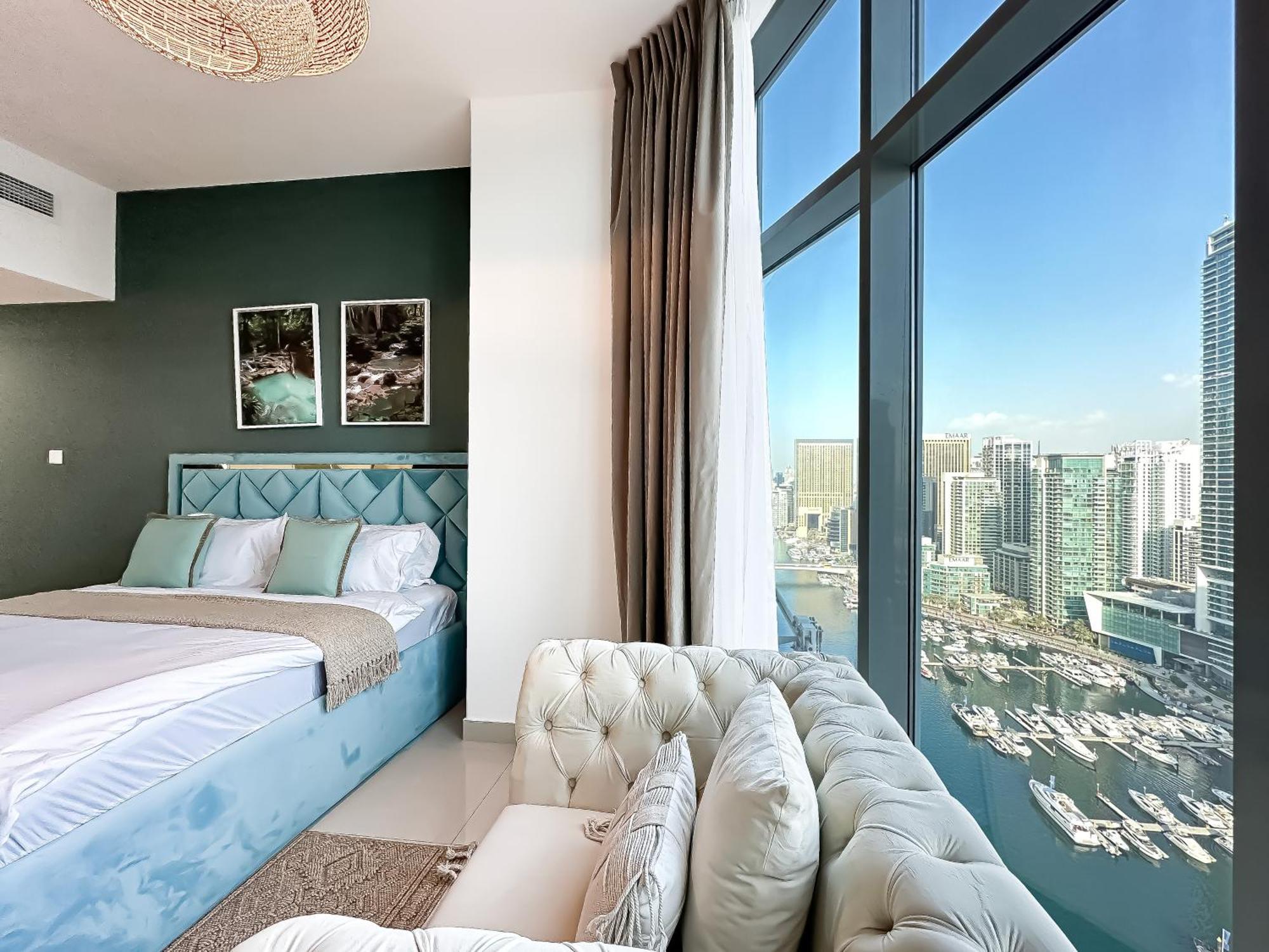 Trophy - Luxury Waterfront 2br With Big Terrace Full Marina Canal Views Dubai
