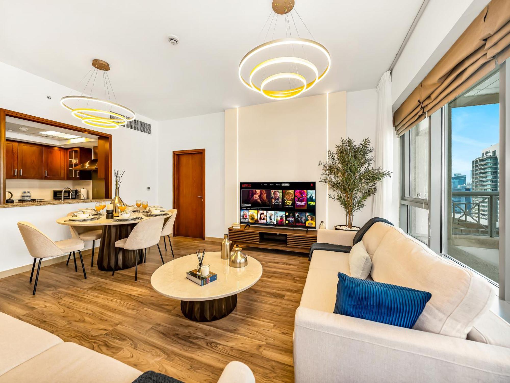 Apartment Royal Vista At 29 Boulevard - & Burj Khalifa Views - Brand New Luxury 3br *