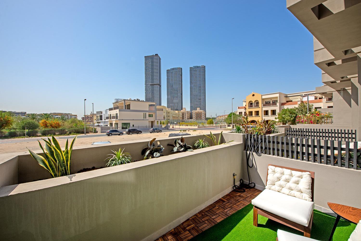 Top-notch With Large Terrace In Jvc Apartment Dubai
