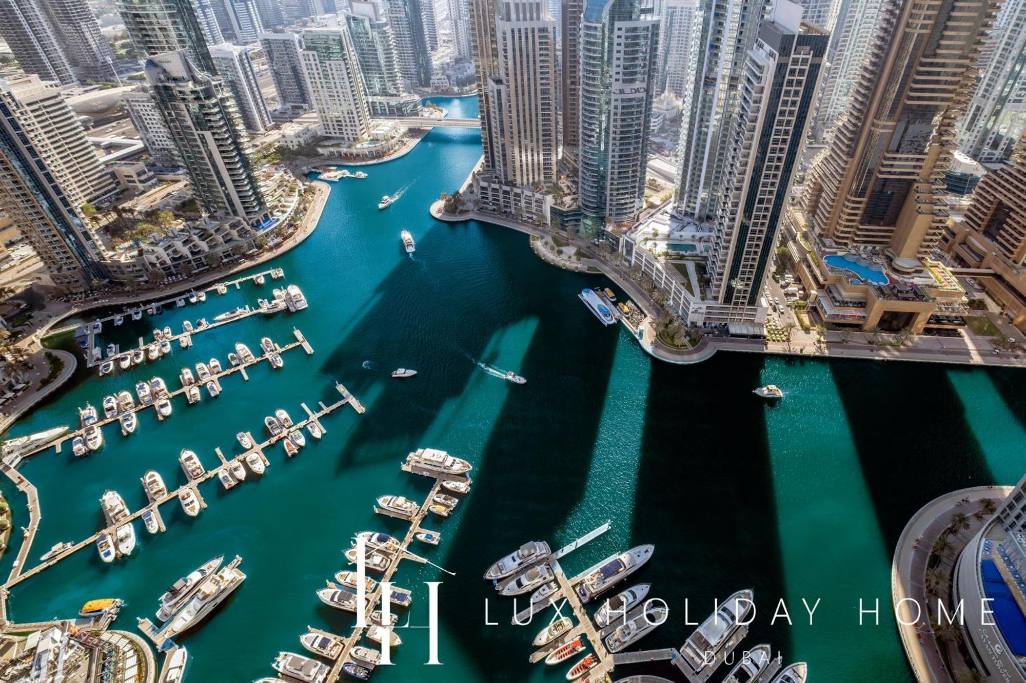Lux The Marina Gate Sea View 2 Apartment *