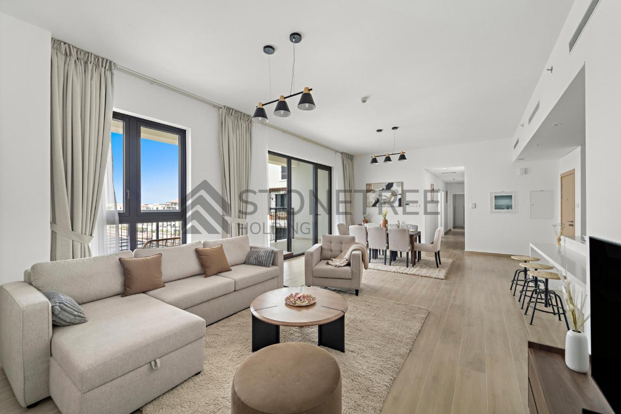 Spacious 3br At La Sirene 3 With Waterfront View Apartment