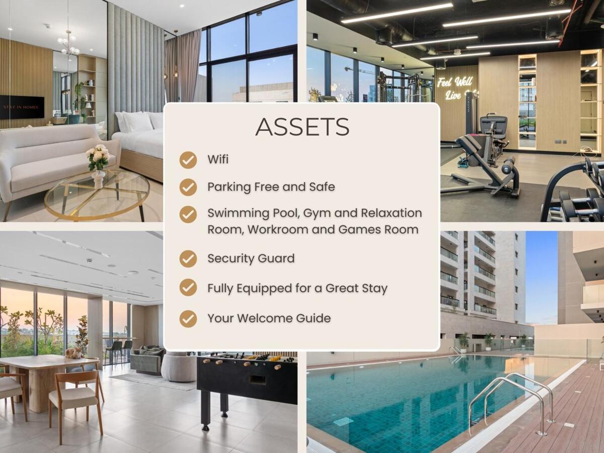 Al Furjan By In Homes - Marina 12min - Self Checkin - Metro - Parking Apartment Dubai
