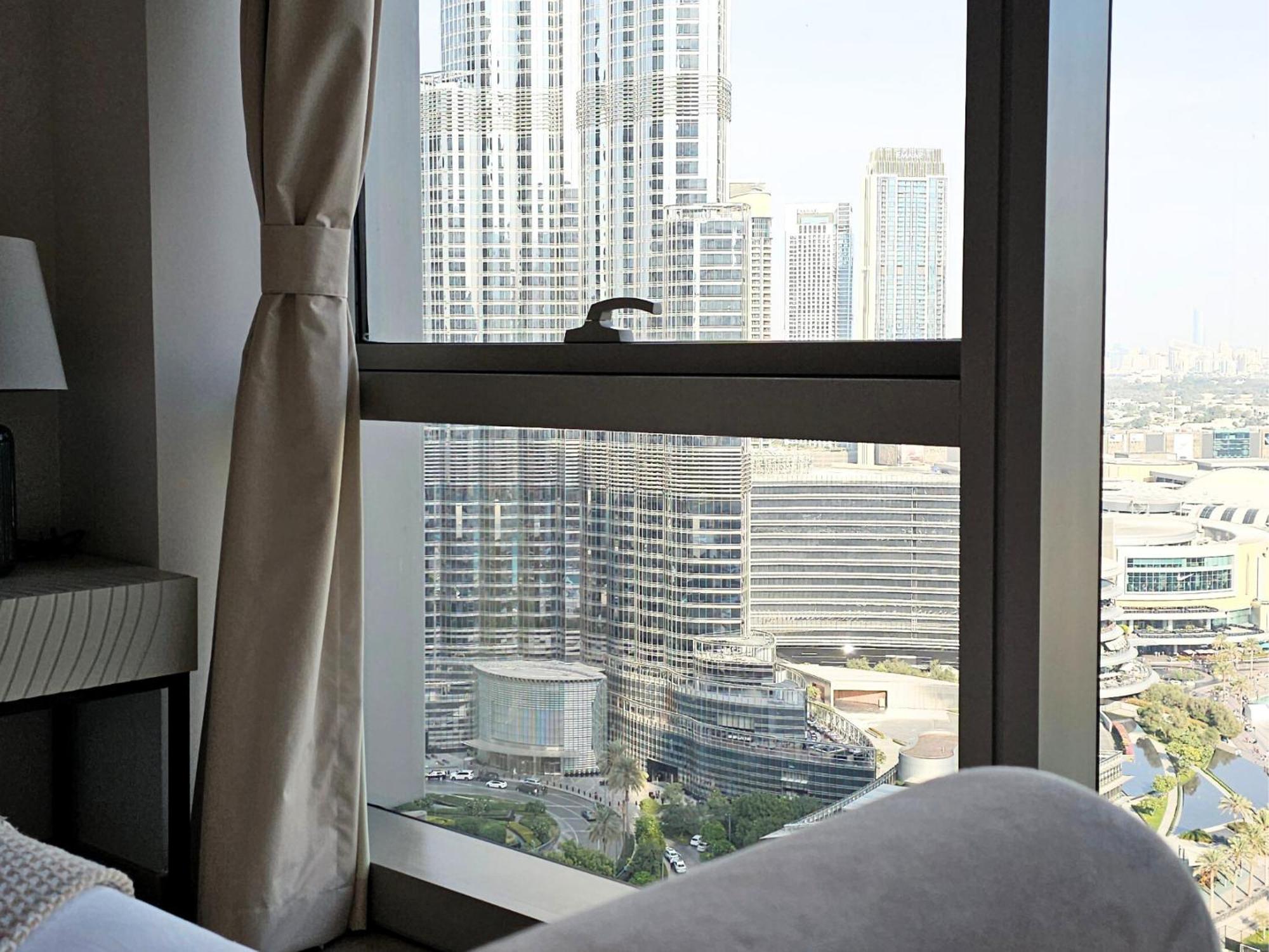 Apartamento Grande Signature By Emaar - New Luxury 2br W Panoramic Burj Khalifa & Fountain Show Views Dubai