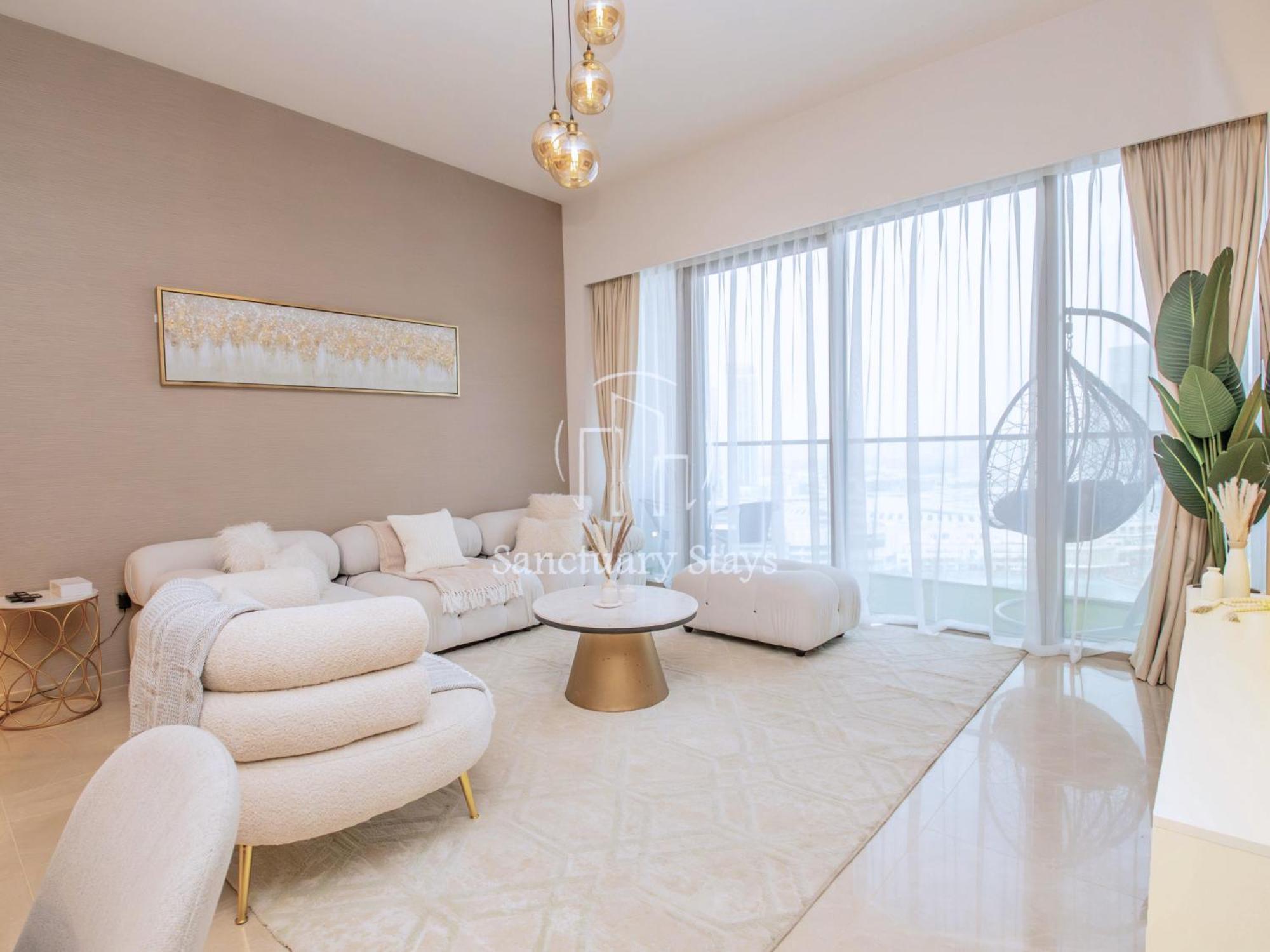 Apartamento Grande Signature By Emaar - New Luxury 2br W Panoramic Burj Khalifa & Fountain Show Views