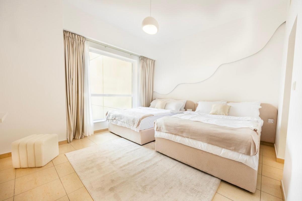 Maxstays - Cozy Jbr Beachfront Eye & Sunset Views - Gym & Pool - Free Parking * Dubai