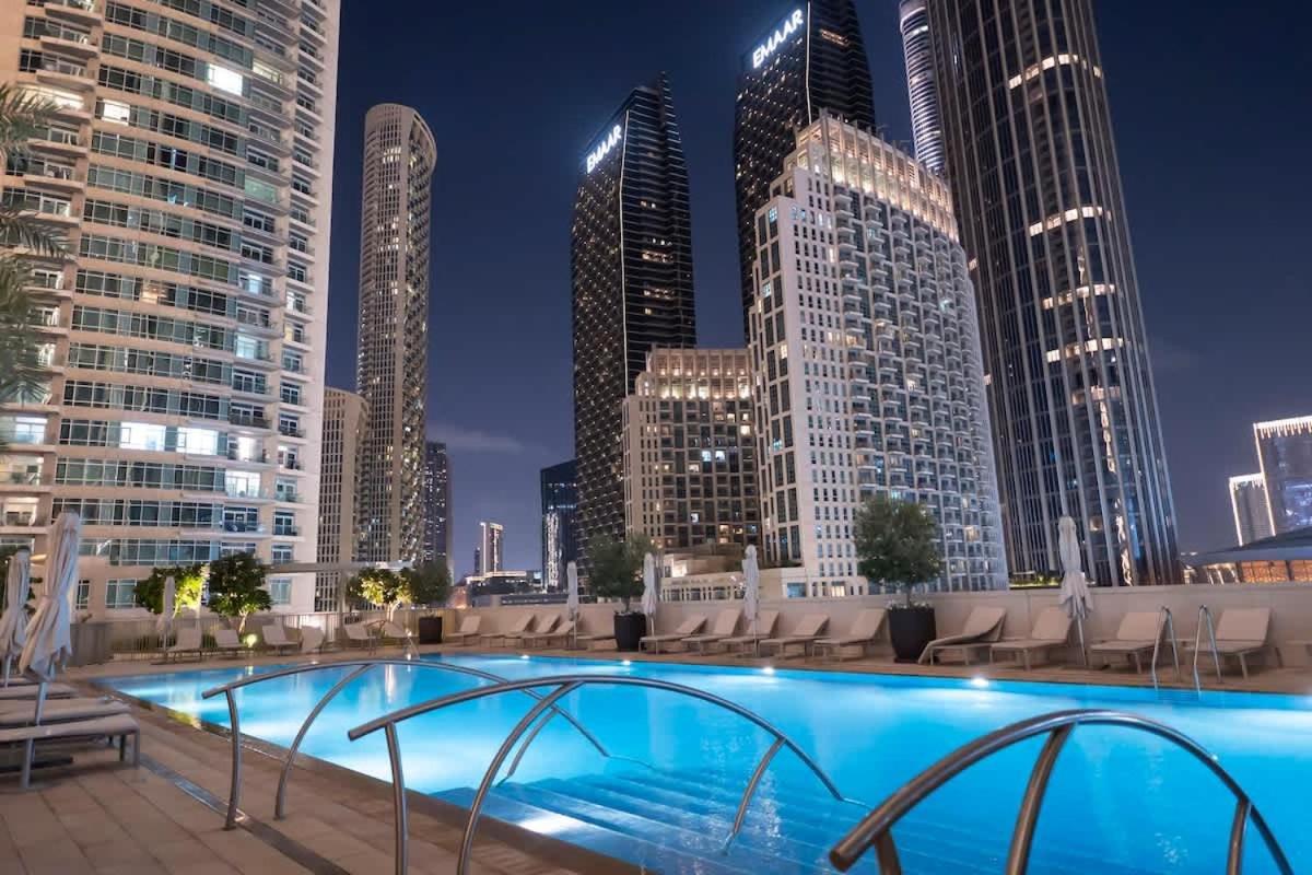 Apartment Luxurious 4br, Burj Khalifa & Full Fountain View, Downtown