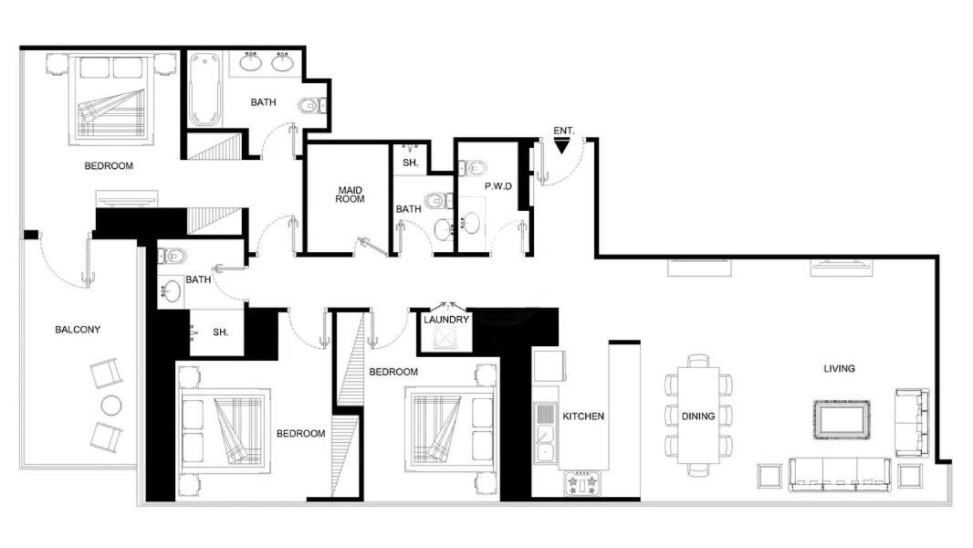 Lux The Burj Khalifa Downtown View Apartment *