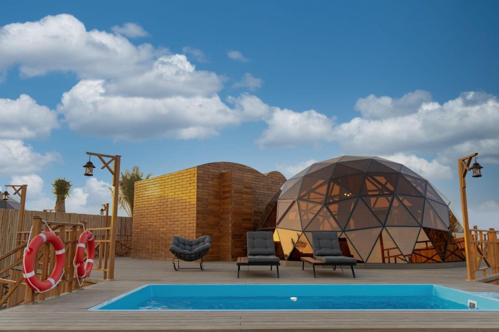Luxury tent Al Marmoom Oasis Luxury Experiential Desert Dubai