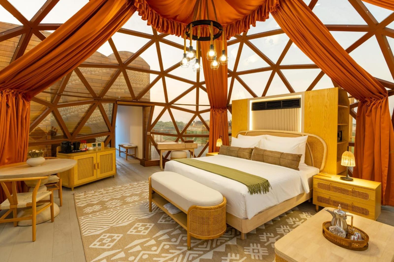 Al Marmoom Oasis Luxury Experiential Desert Luxury tent