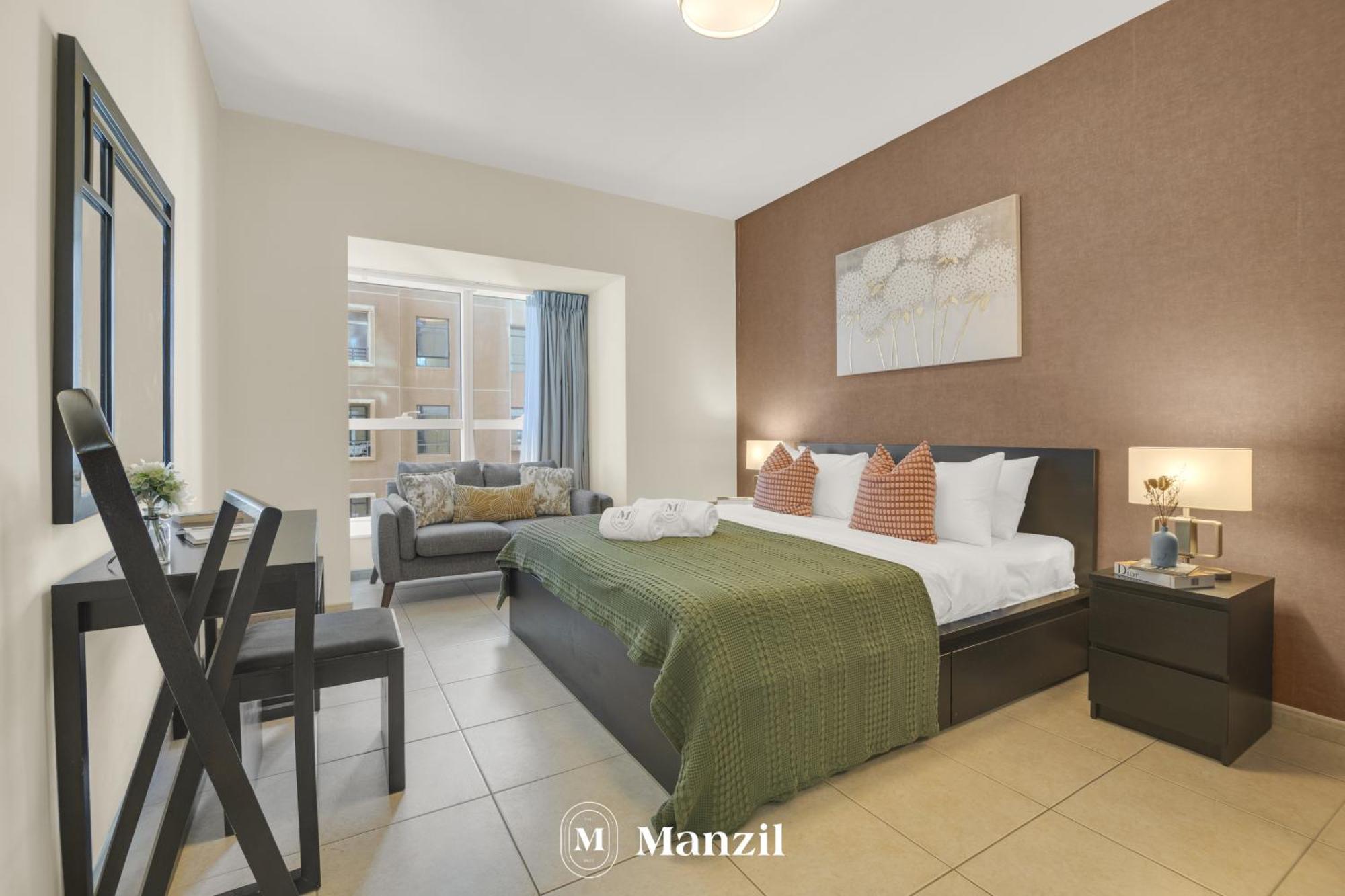 Apartment Manzil - 1br In Elite With Marina View Dubai