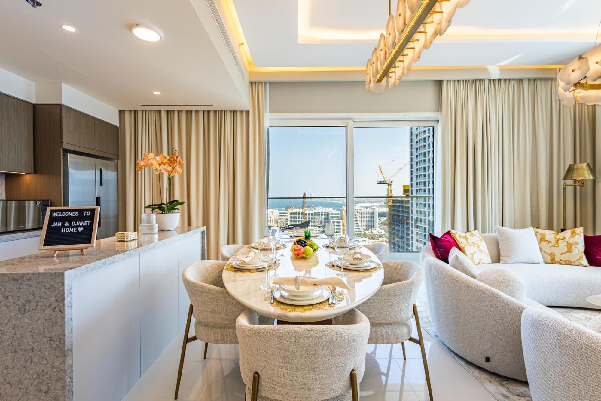 Apartment Lux Designer 2br - Grand Bleu - Waterfront Living