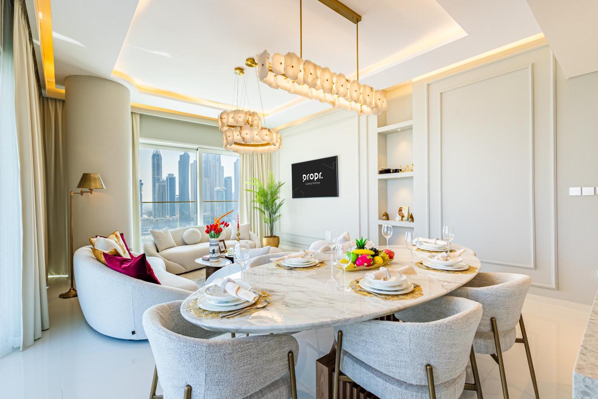 Lux Designer 2br - Grand Bleu - Waterfront Living Apartment Dubai