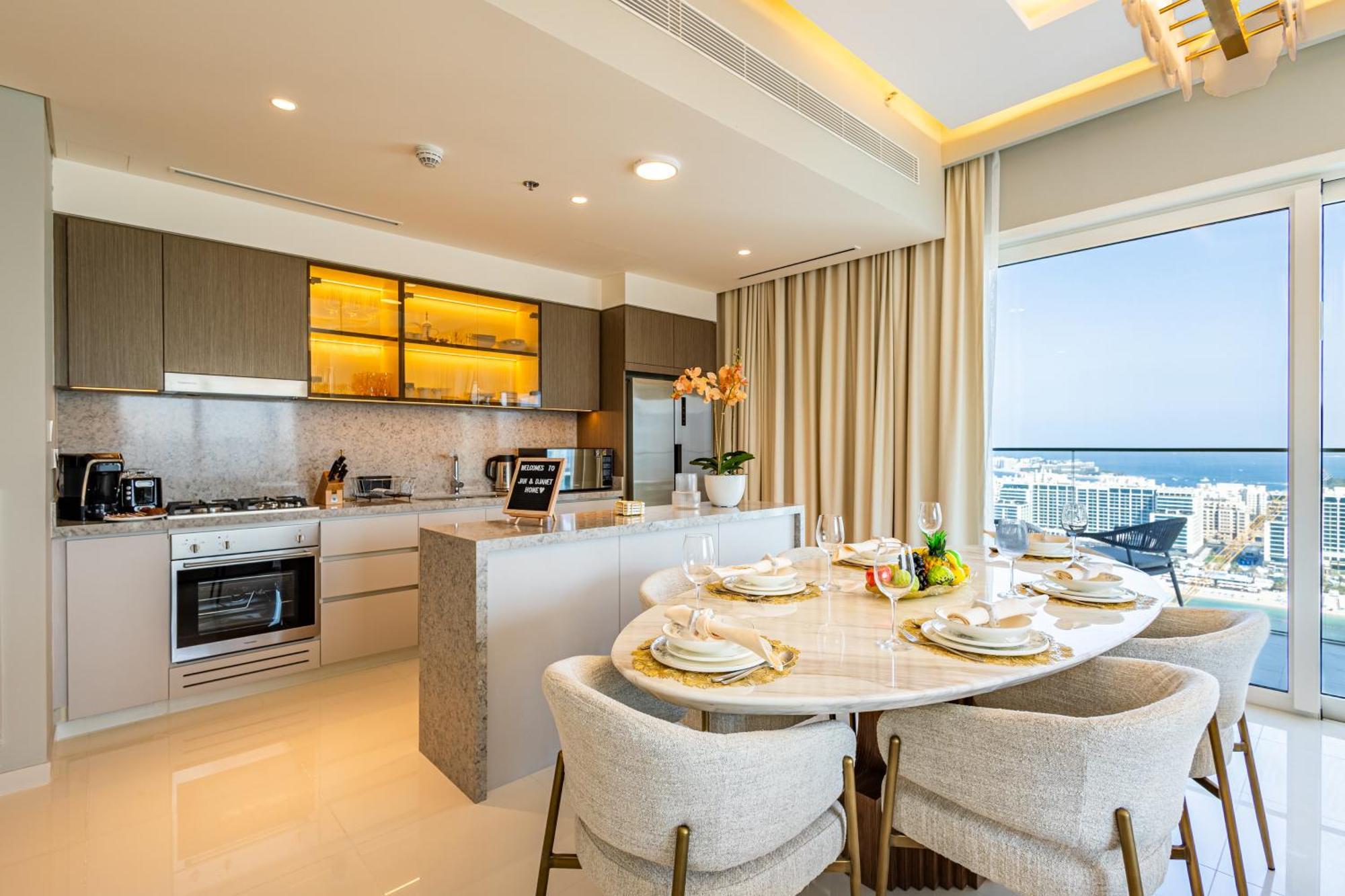 Apartment Lux Designer 2br - Grand Bleu - Waterfront Living Dubai