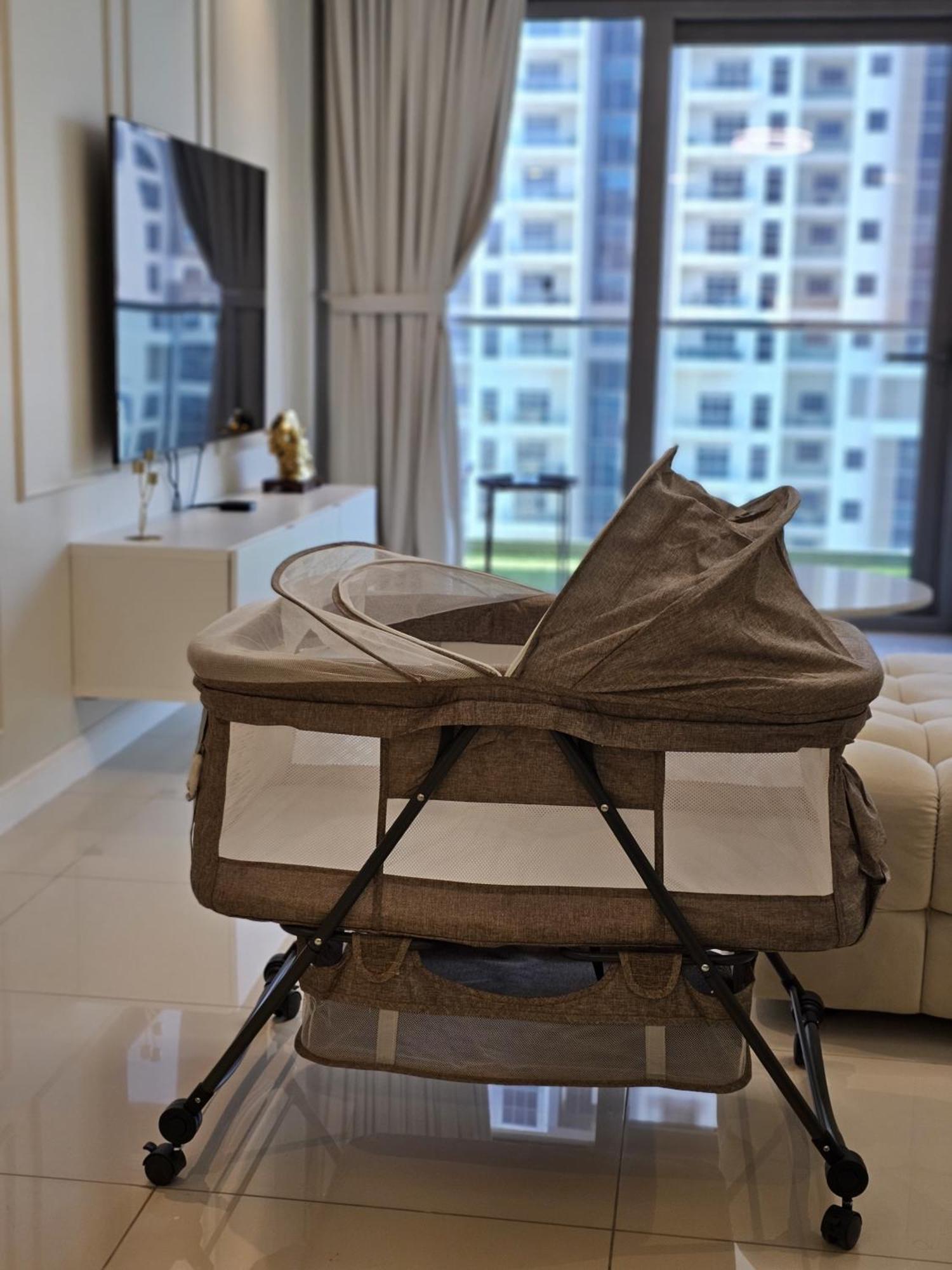 Daire Spacious Luxe Family With Canal & Burj Khalifa View