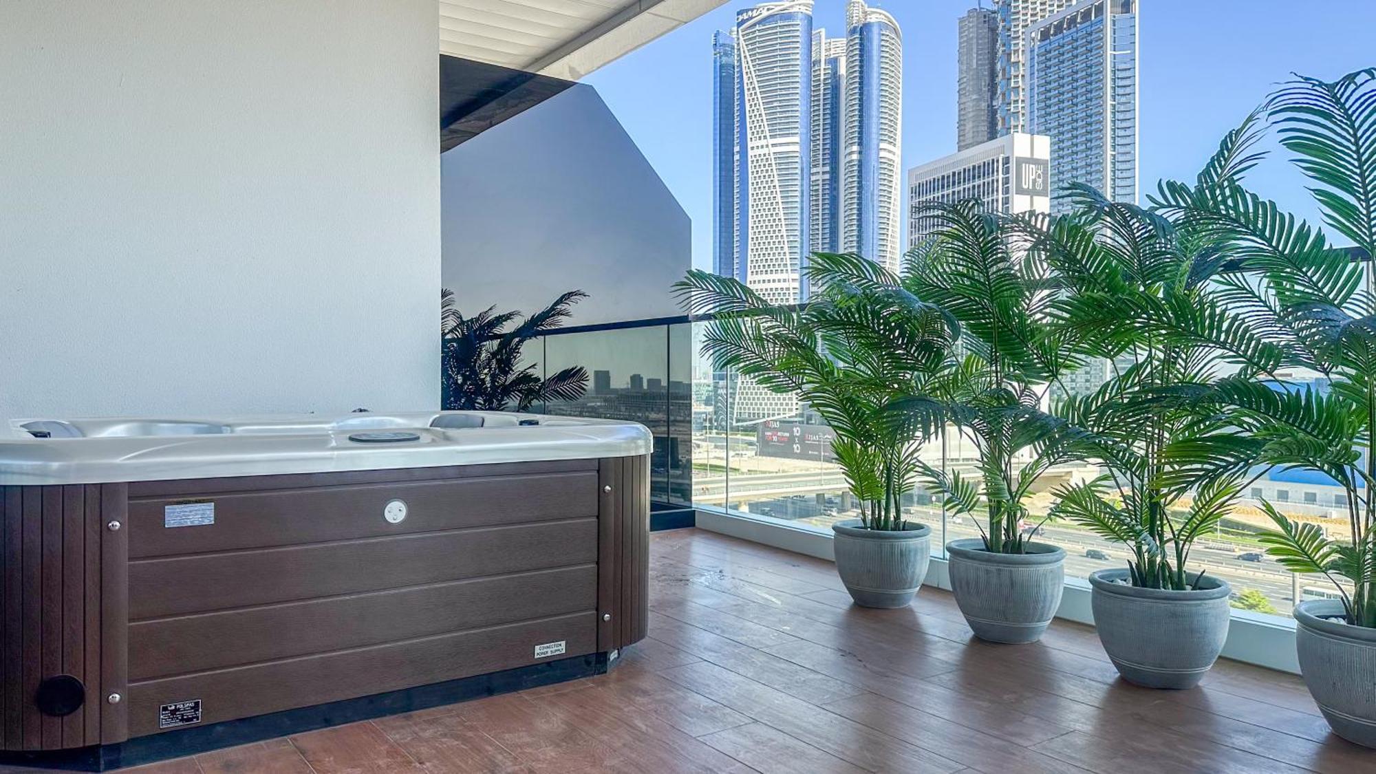 Apartment Charming 1br With Private Jacuzzi In Terraces - 10ab08 Dubai