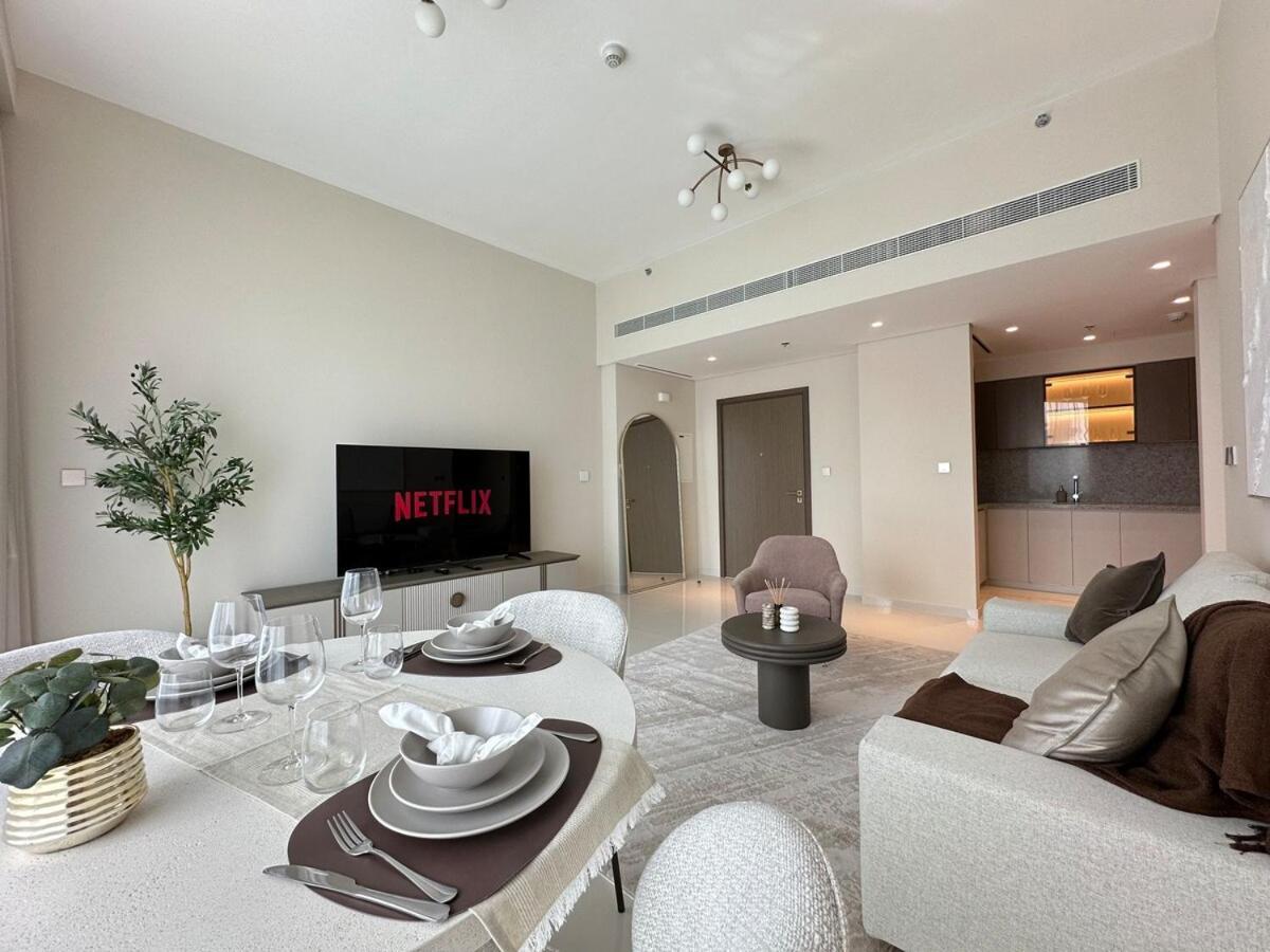 Apartment Dar Vacation - New Stunning 1br - Emaar Beachfront *