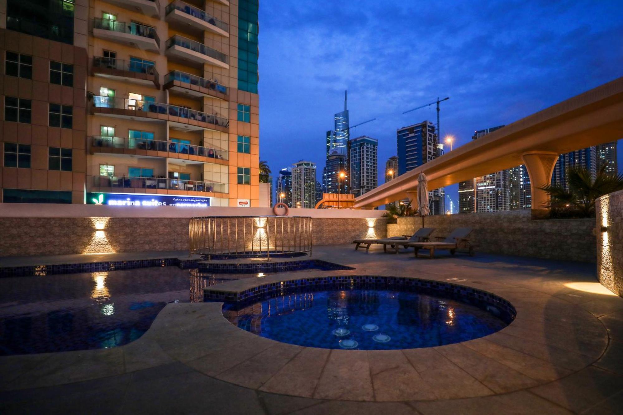 Luxury 1bed Marina View Jbr Pool Parking *