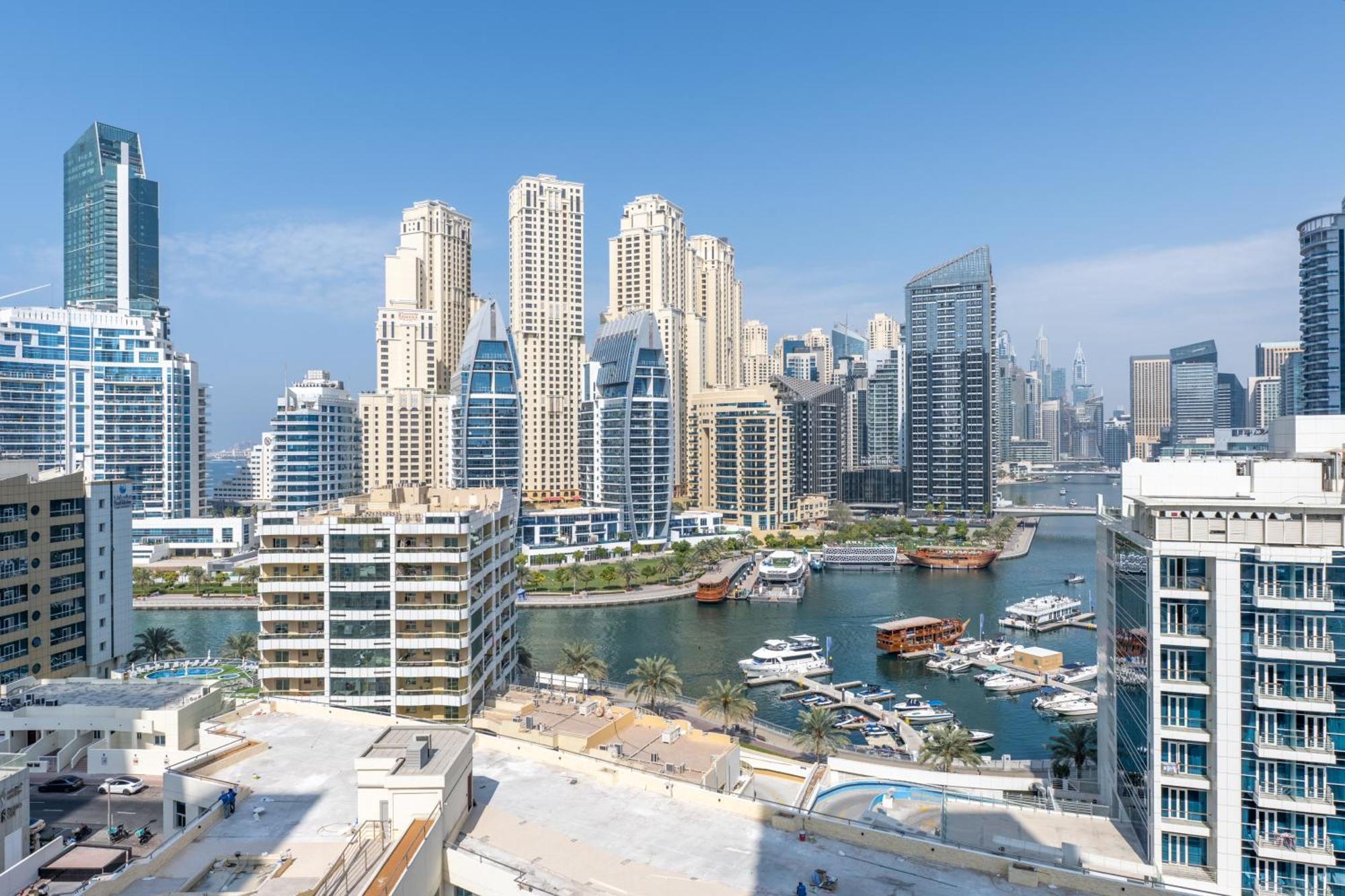 Marina View Haven - Luxurious 3-bedroom In Dec Towers Dubai
