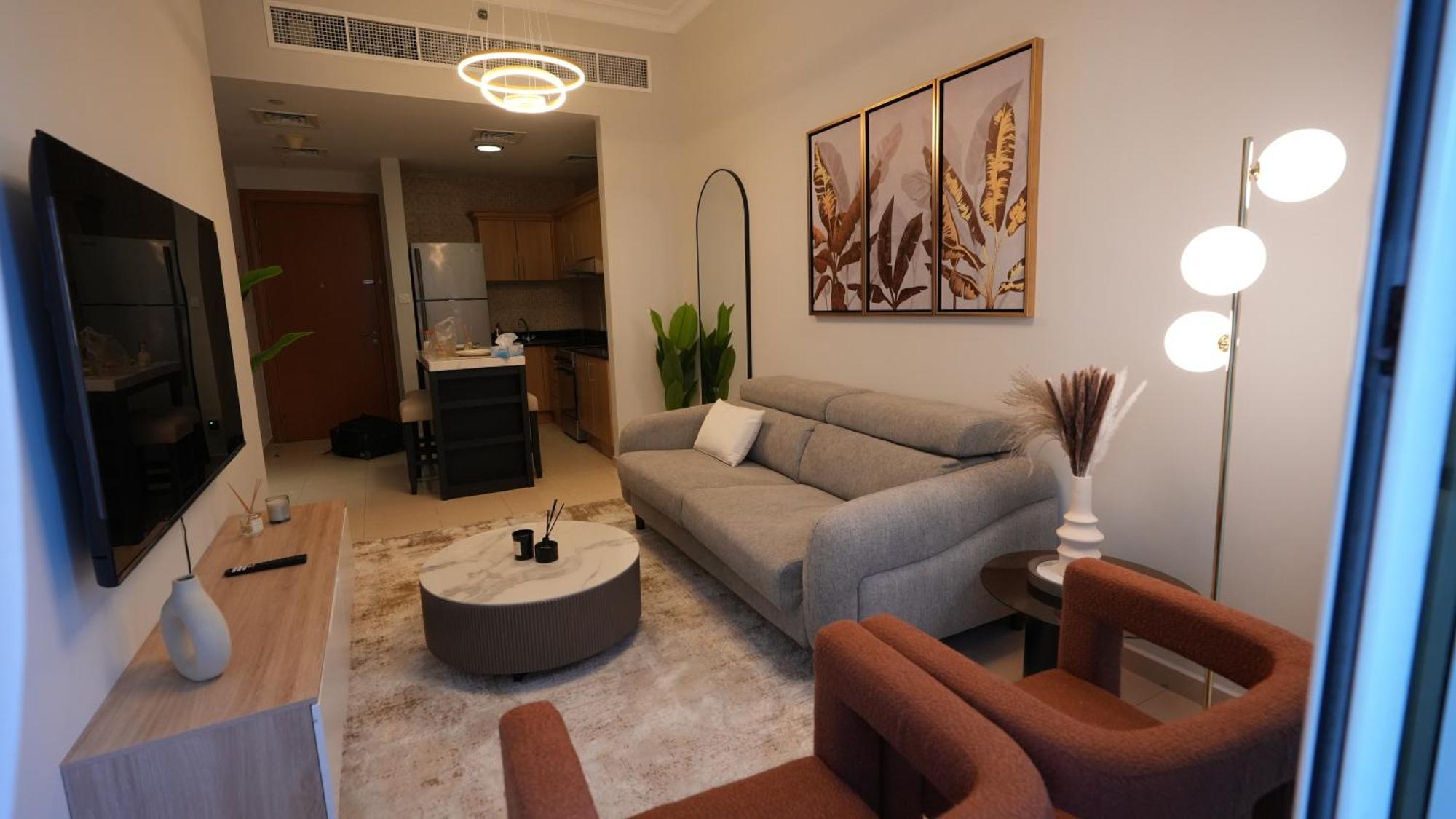 1bhk Full Canal View In Business Bay ! Casa de férias Dubai