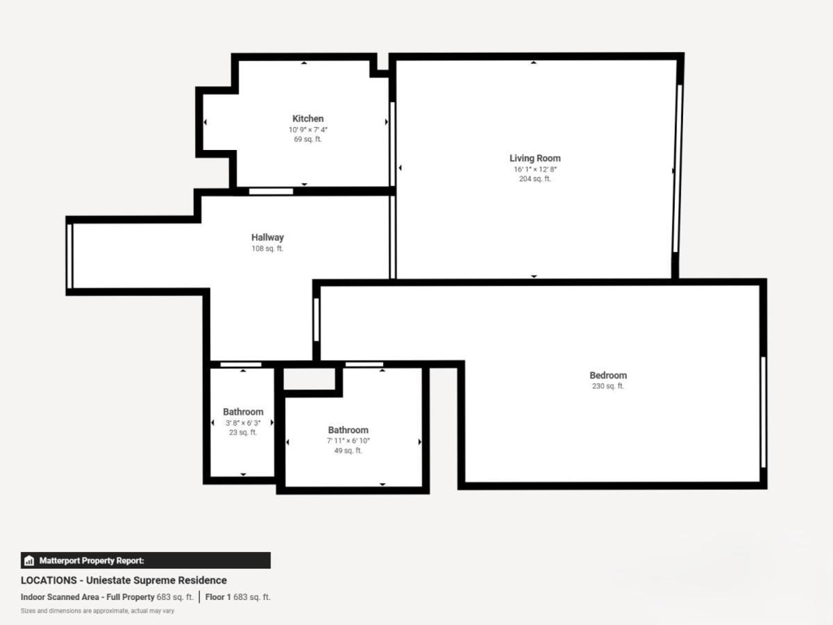 Apartment Uni Estate - Airy One Bedroom