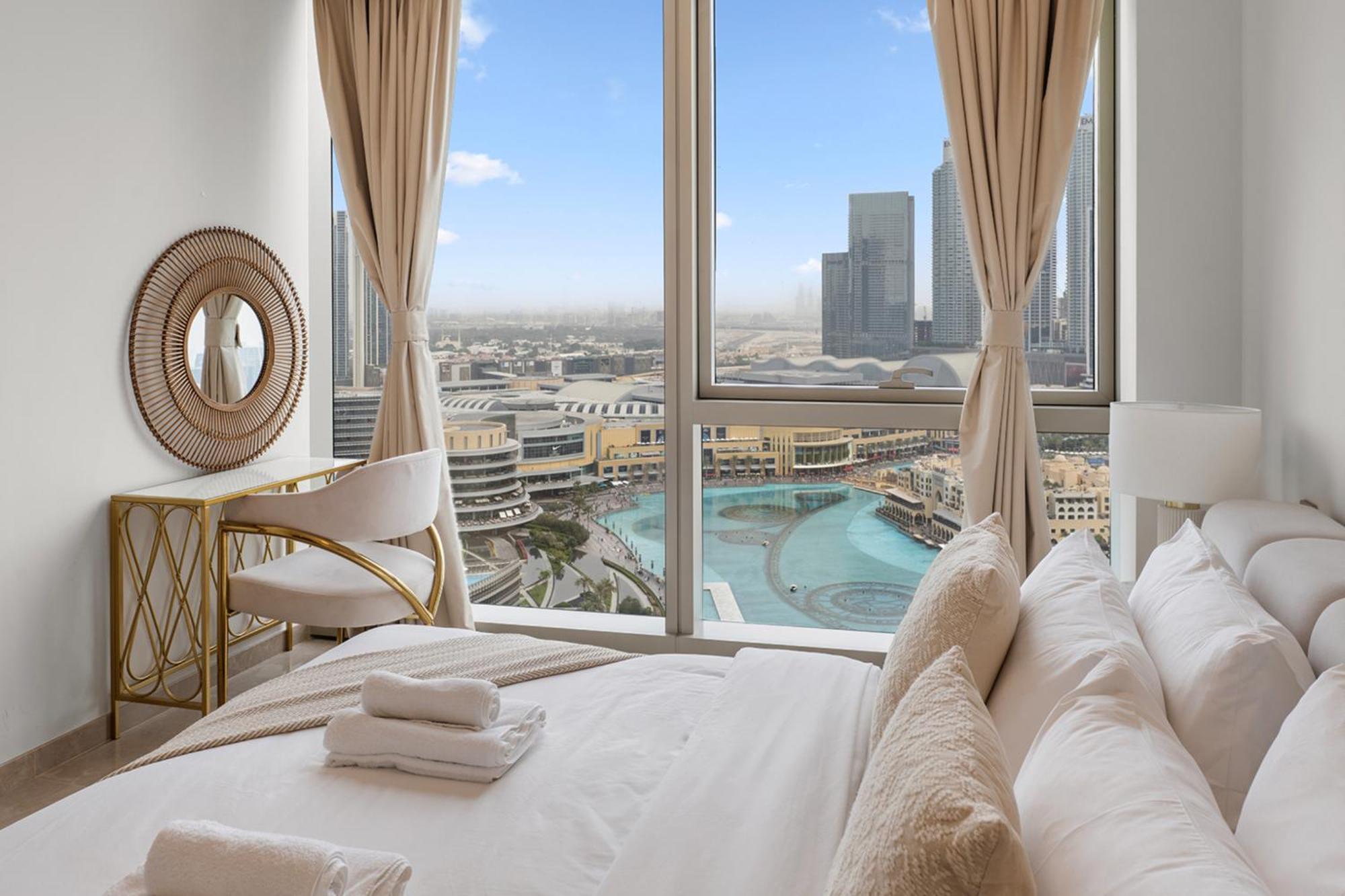 Grande Signature By Emaar - New Luxury 2br W Panoramic Burj Khalifa & Fountain Show Views Apartamento