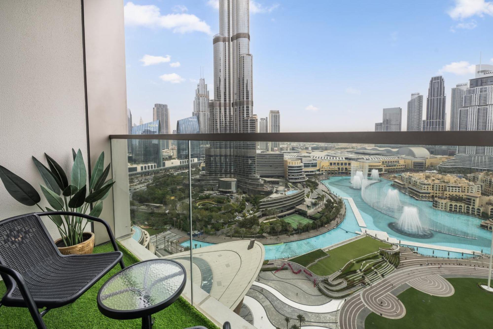 Grande Signature By Emaar - New Luxury 2br W Panoramic Burj Khalifa & Fountain Show Views Apartamento *