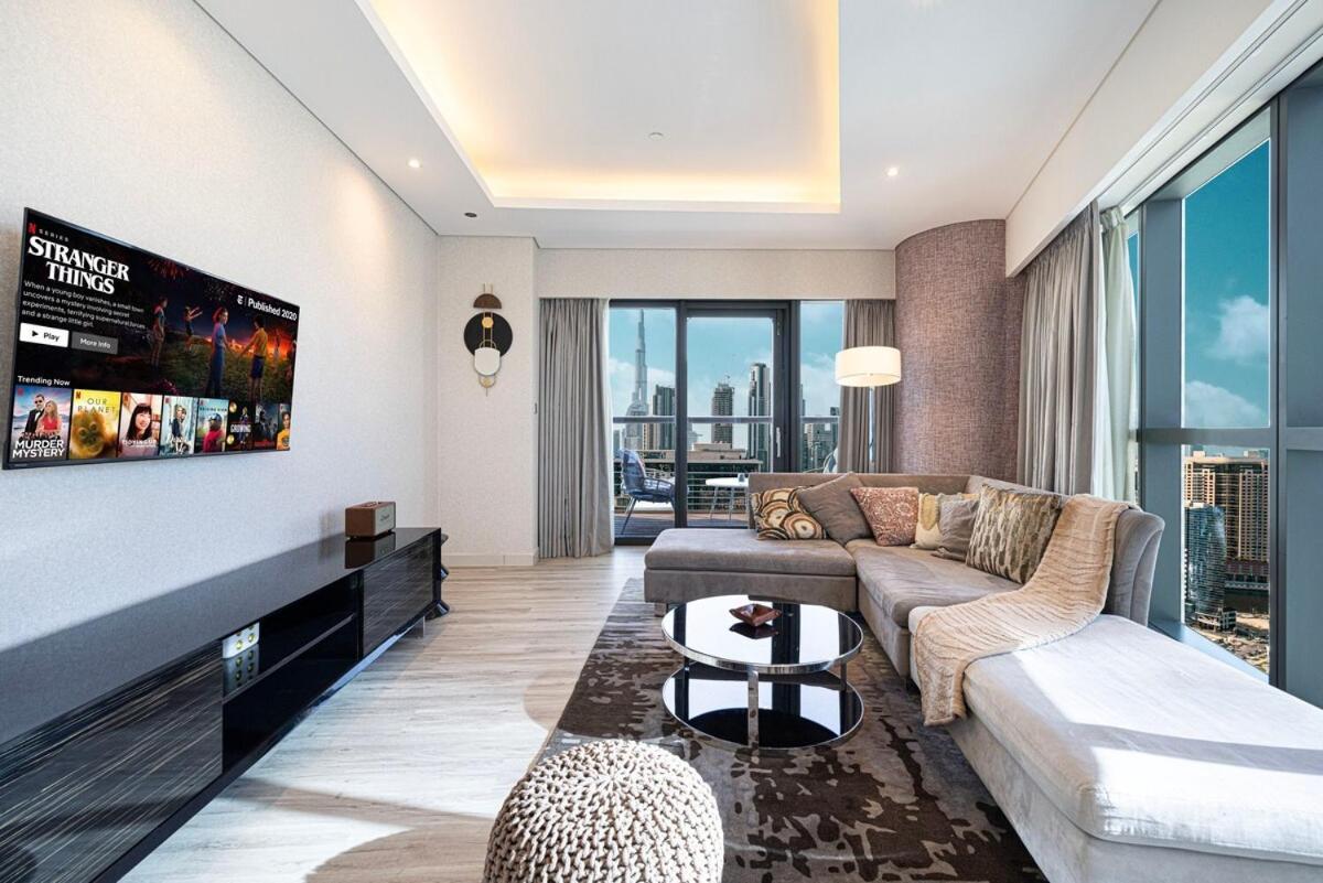 Burj Khalifa View - Amazing Oasis Pool - 1400 Sqft Dubai