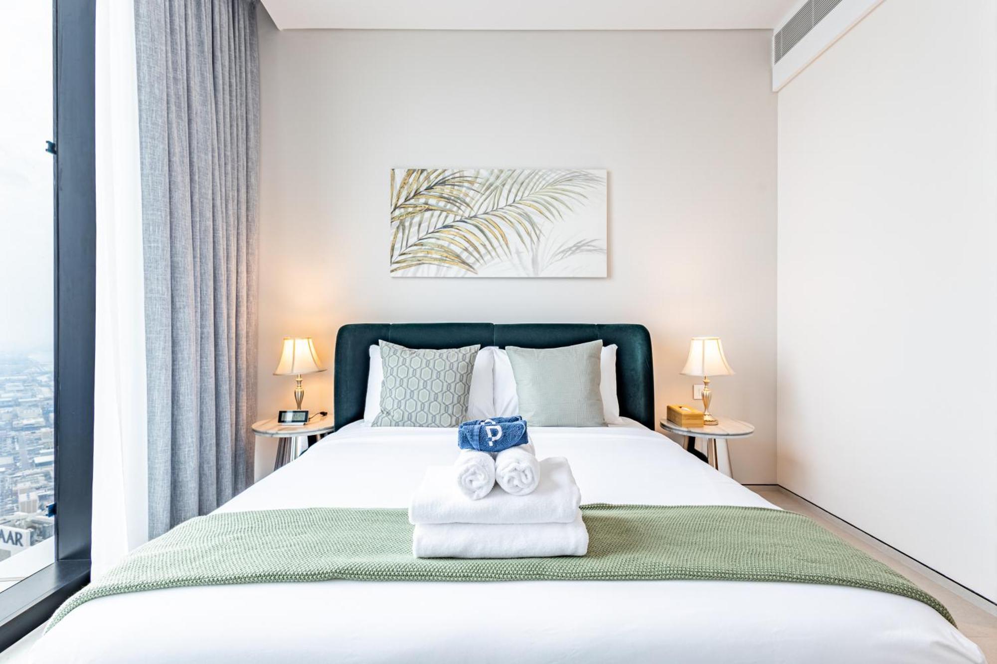 High-floor Luxury 2br, Sea View, Address Jbr Daire Dubai