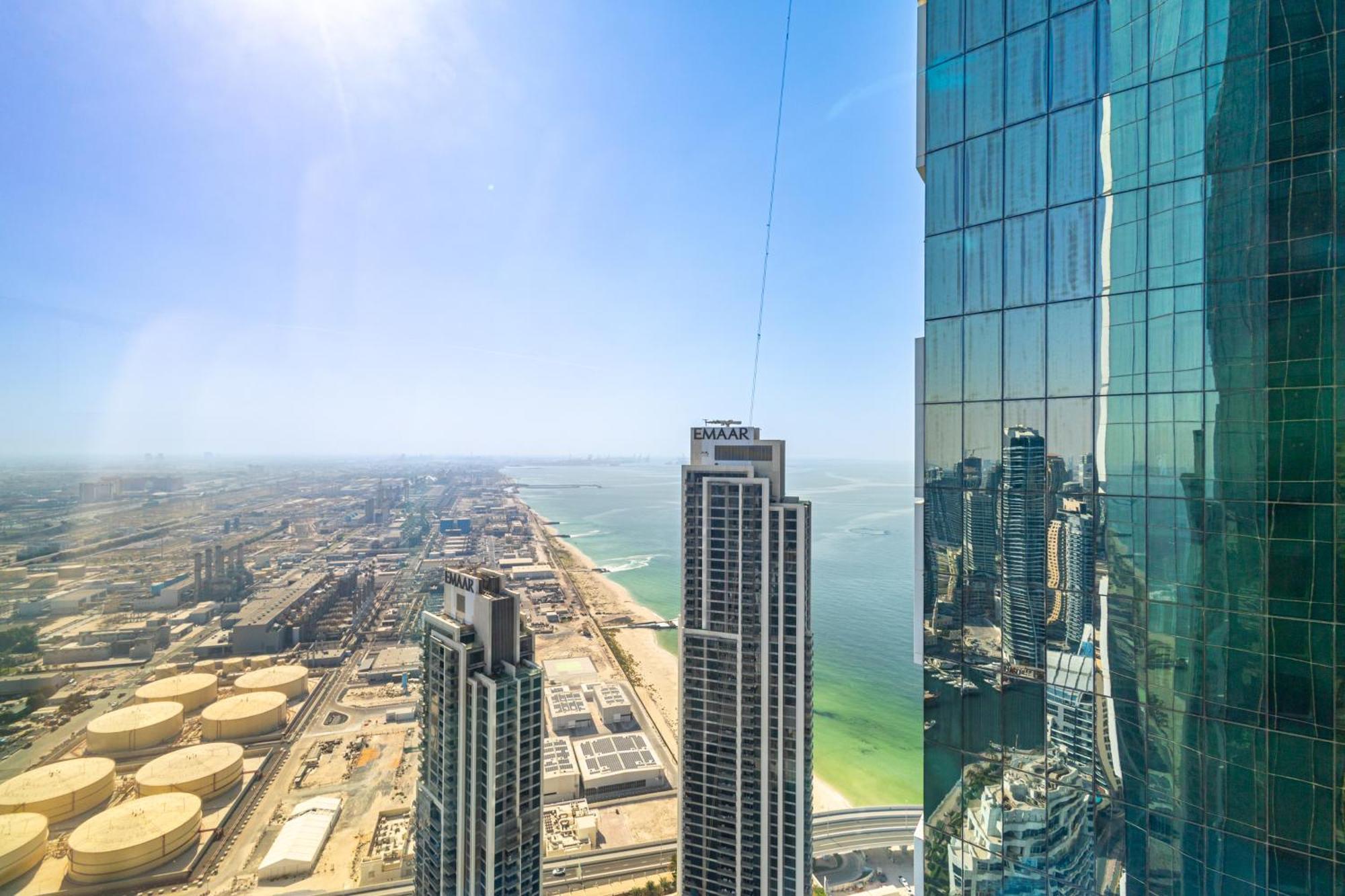 High-floor Luxury 2br, Sea View, Address Jbr Daire Dubai