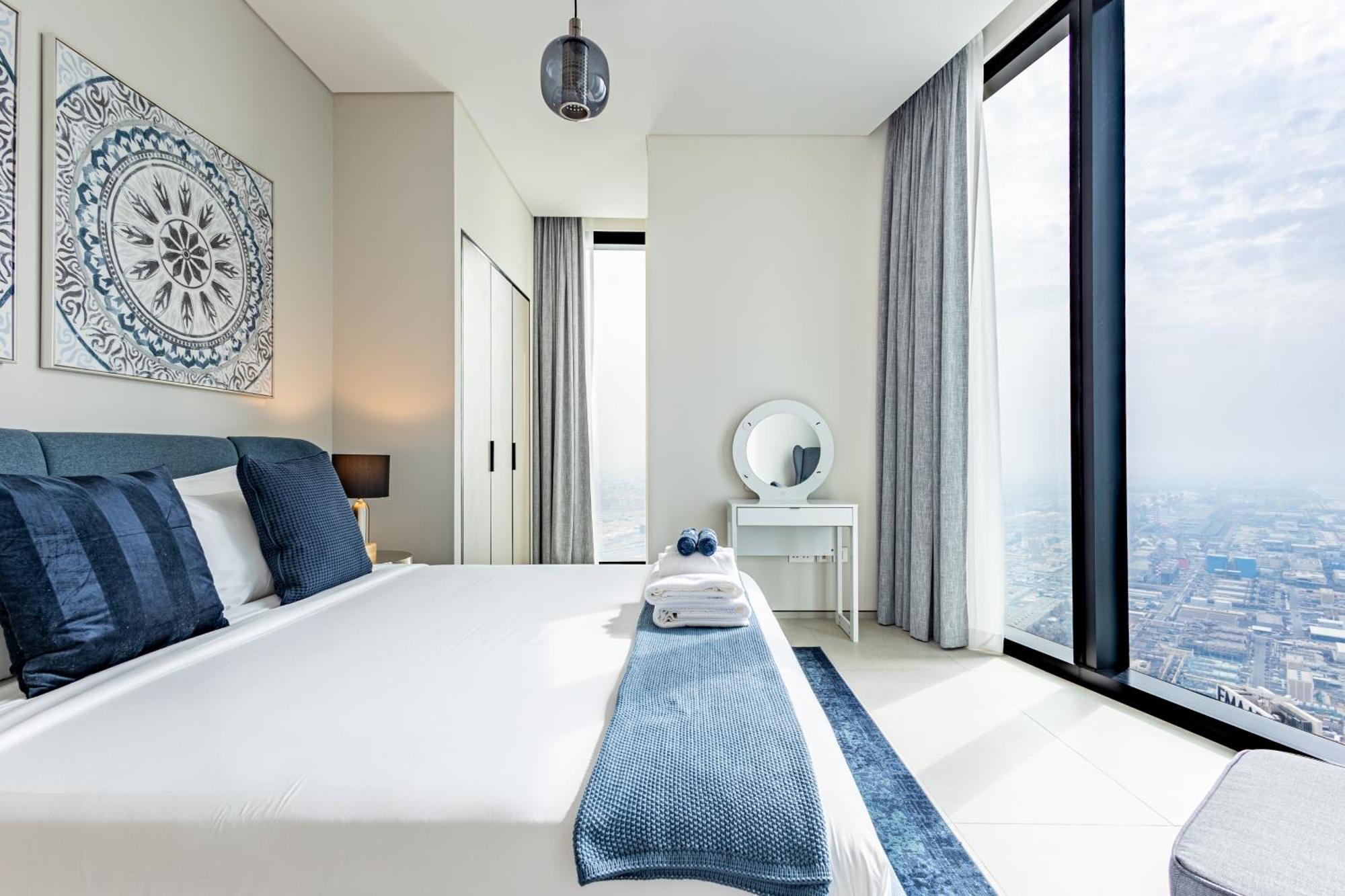 Daire High-floor Luxury 2br, Sea View, Address Jbr *