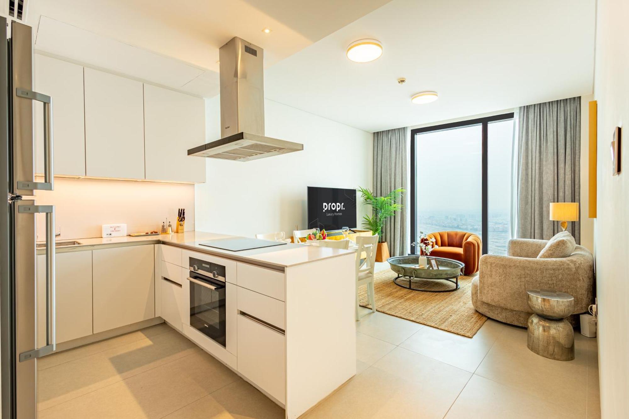 High-floor Luxury 2br, Sea View, Address Jbr Daire