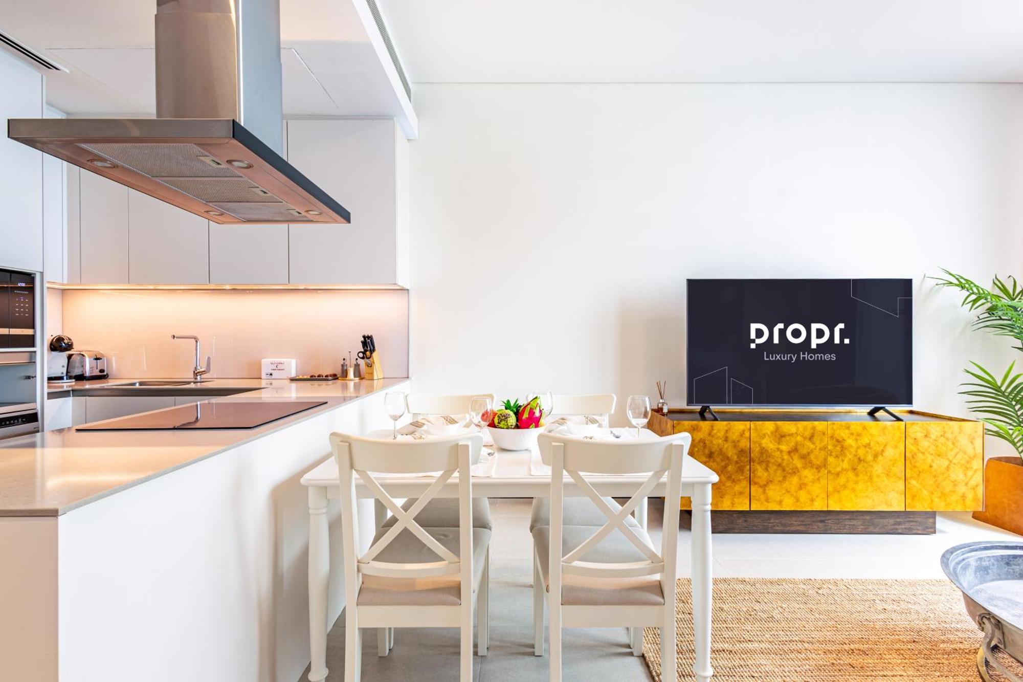 Daire High-floor Luxury 2br, Sea View, Address Jbr *