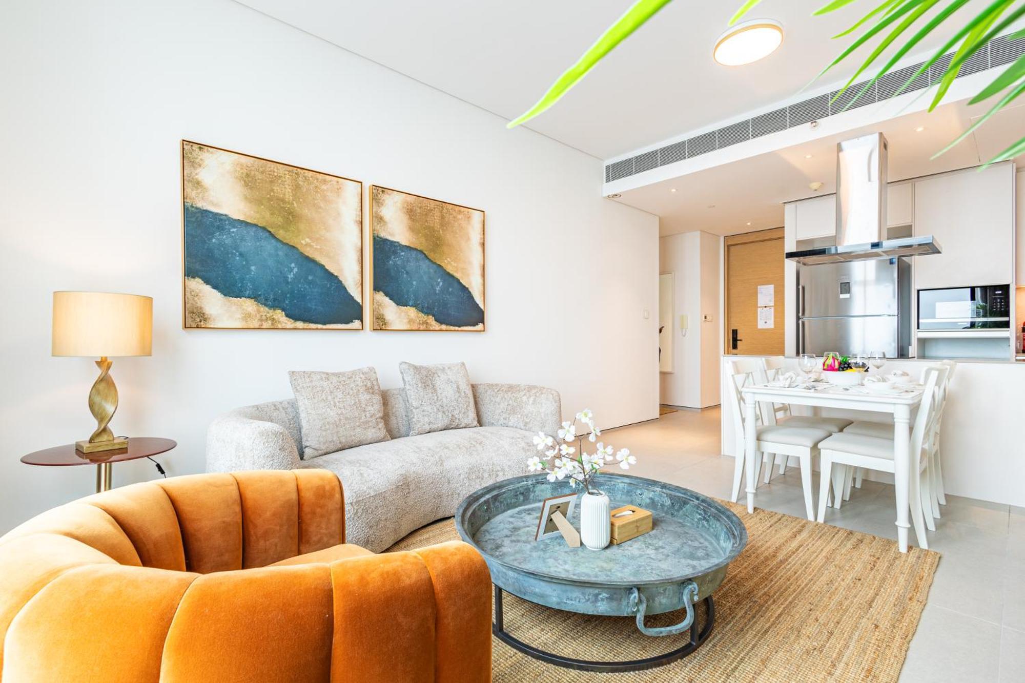 Daire High-floor Luxury 2br, Sea View, Address Jbr