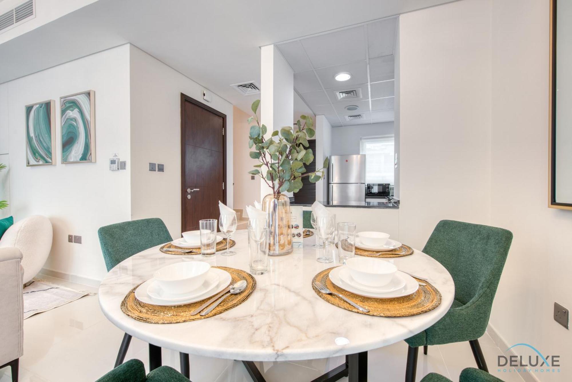 Daire Restful 3br Townhouse At Damac Hills 2 Dubailand By Deluxe Homes *