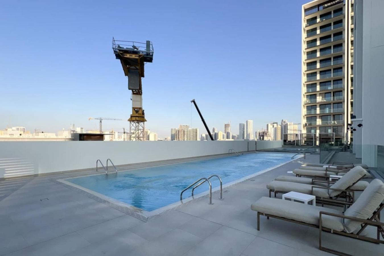 Large New Pool In Jvc Community Dubai
