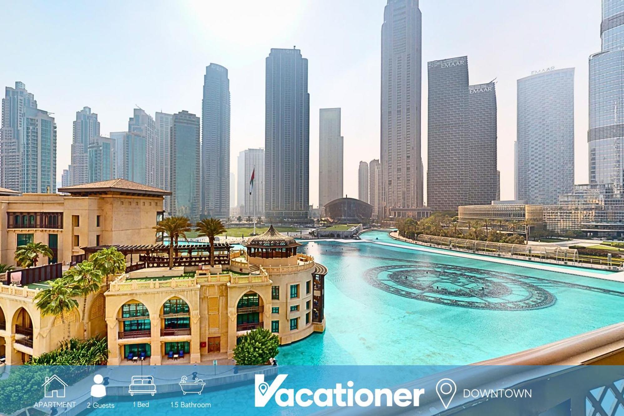 Souq Al Bahar - One Bed With Fountain View *