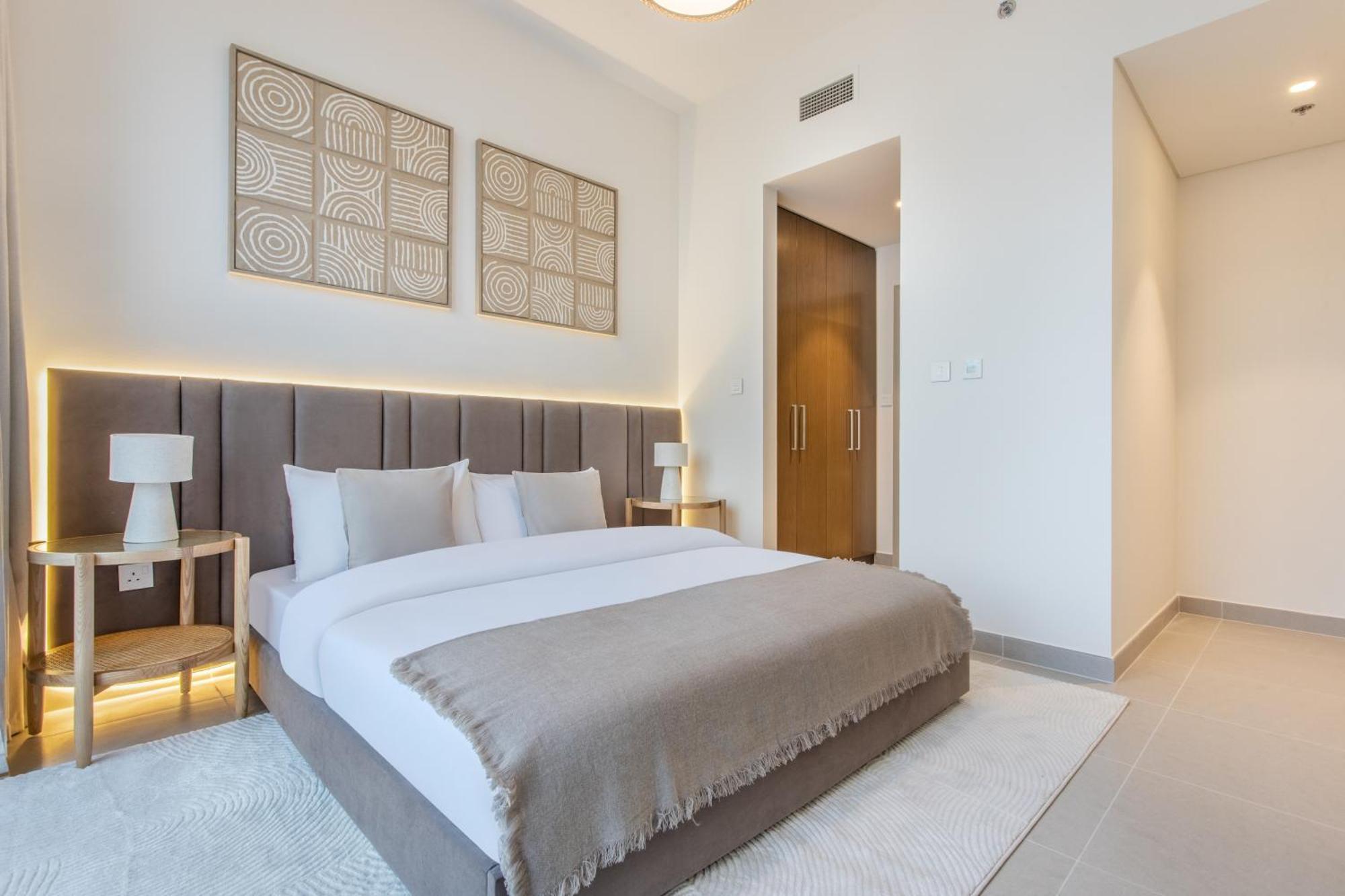 High Floor With Full Burj Khalifa View, Opera & Fountain - Downtown - Tower By Stayfinity *