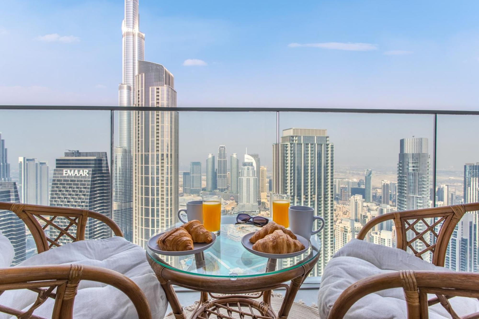 High Floor With Full Burj Khalifa View, Opera & Fountain - Downtown - Tower By Stayfinity Dubai